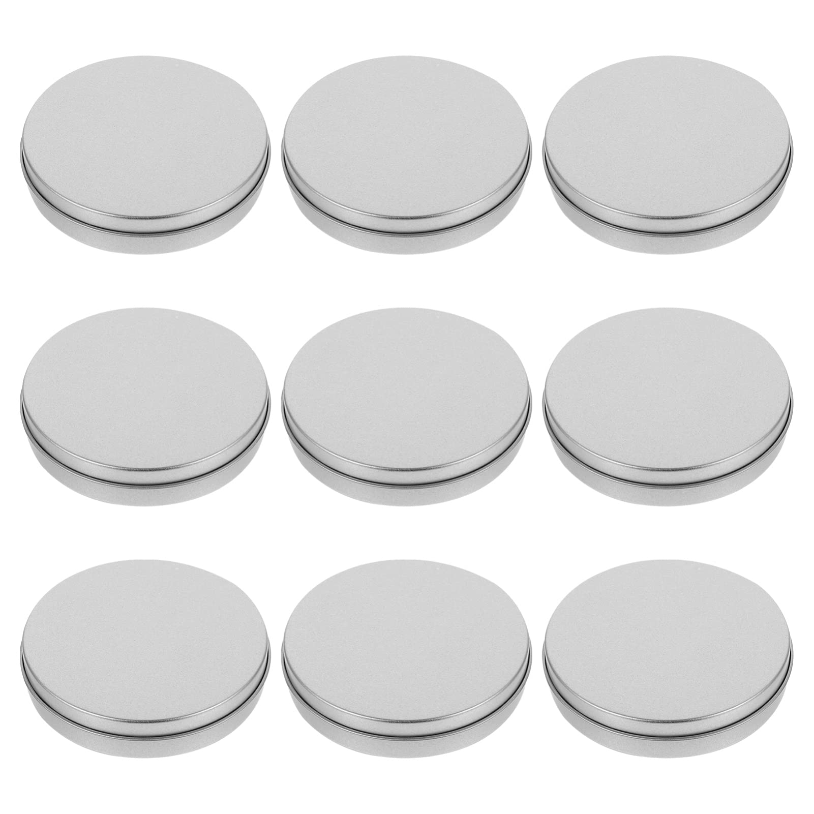 NAMOARLY 10pcs Boxes candy picking game tin box round metal tin containers with lids organizer with lid snack crackers korean candy making snack containers Snack Cases Candy box thing iron