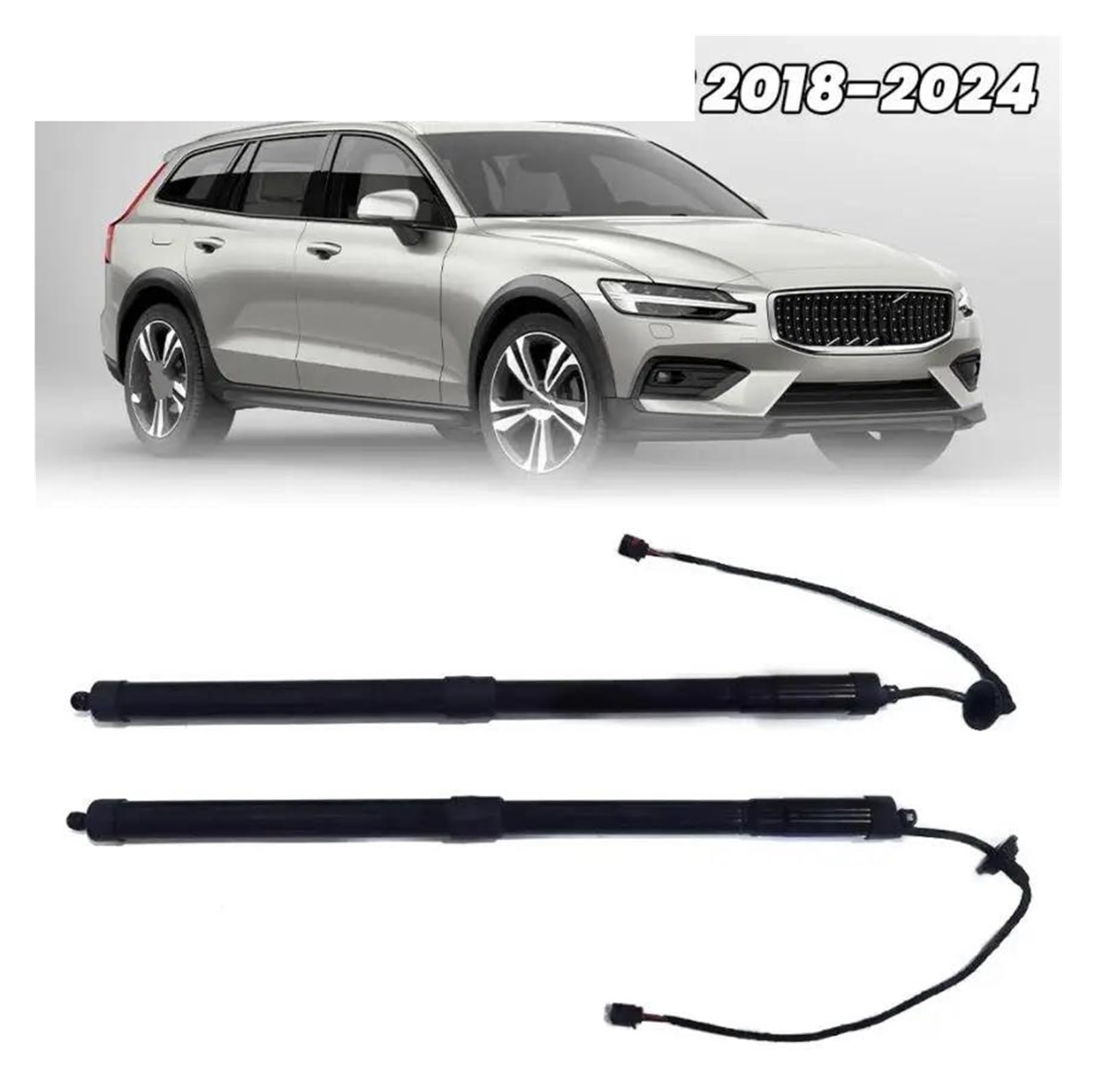 Pistoni A Gas Cofano Bagagliaio Per Volvo V60 II MK2 2018-2024 Sostituire 32357571 32384406 32296298 Alimentazione Elettrica Portellone Supporto Strut(2 pezzi)