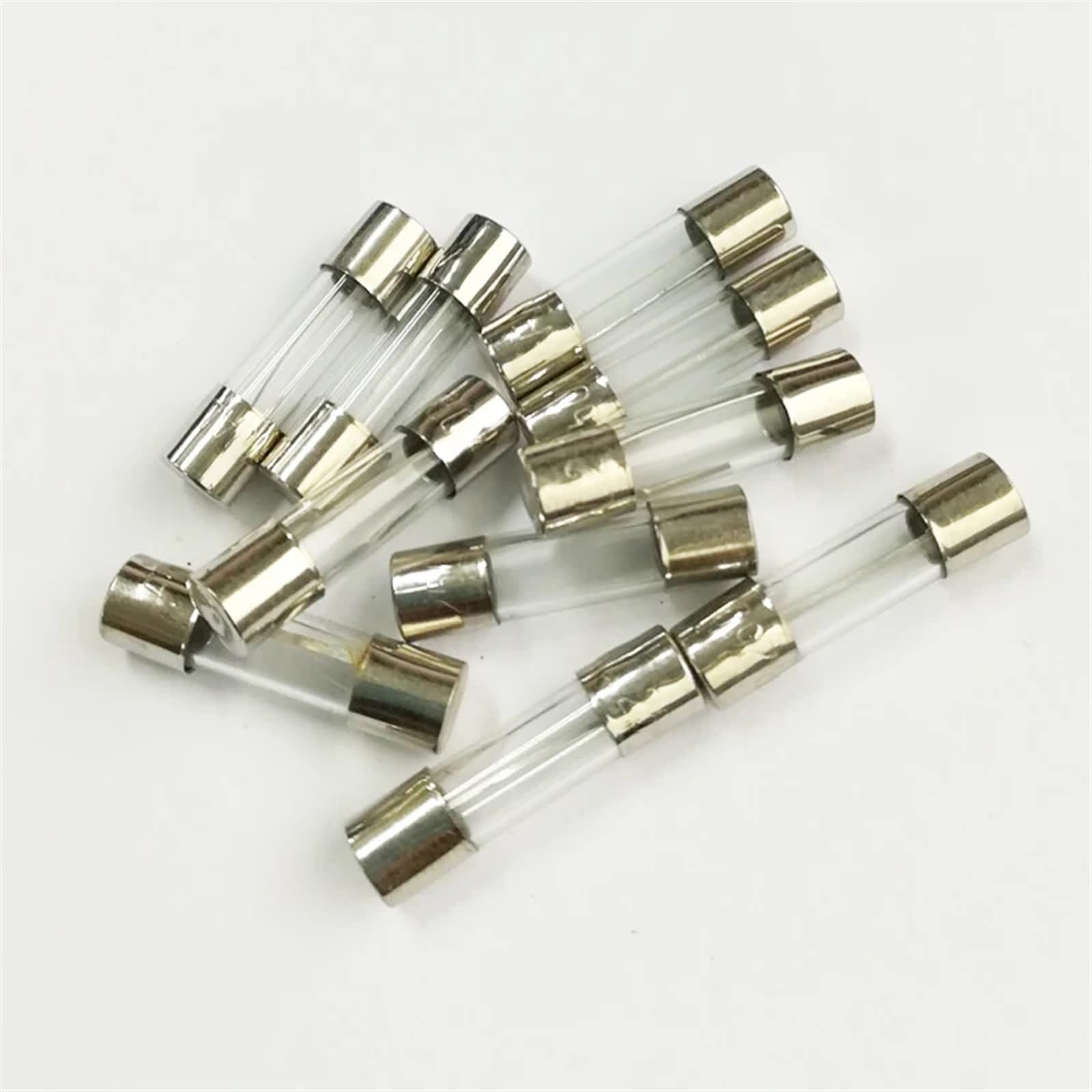 20 Stück flinke Glassicherungen 5 x 20, 5 x 20 mm, 250 V, 0,1 A, 0,2 A, 0,5 A, 1 A, 2 A, 3 A, 4 A, 5 A, 6 A, 8 A, 10 A, 15 A, 20 A, 25 A, 30 A, AMP-Röhrensicherungen(Size:4A)