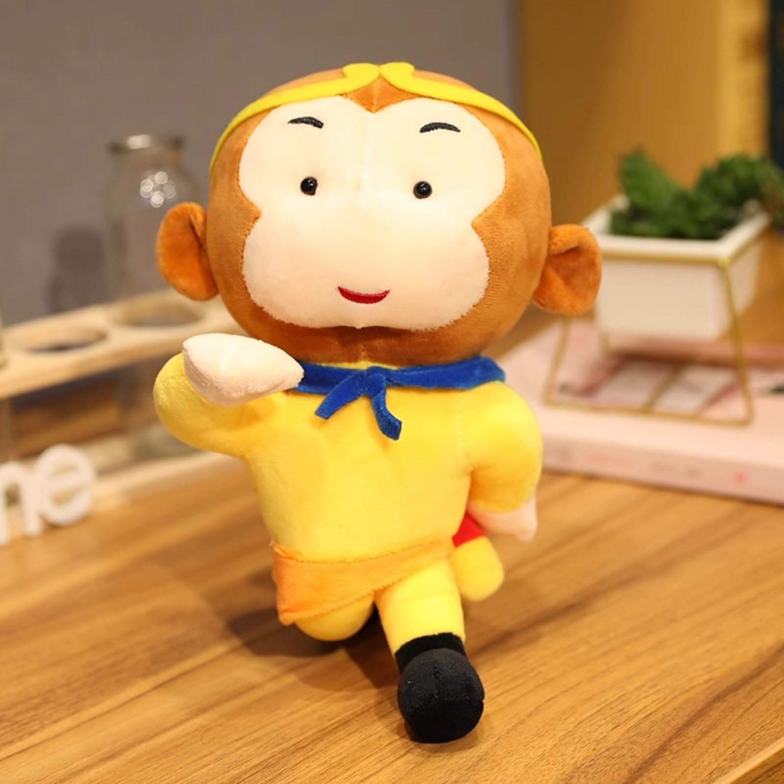Amazon.co.jp: 西遊記 孫悟空 ぬいぐるみ 猿王人形 唐僧侶 朱八傑 白