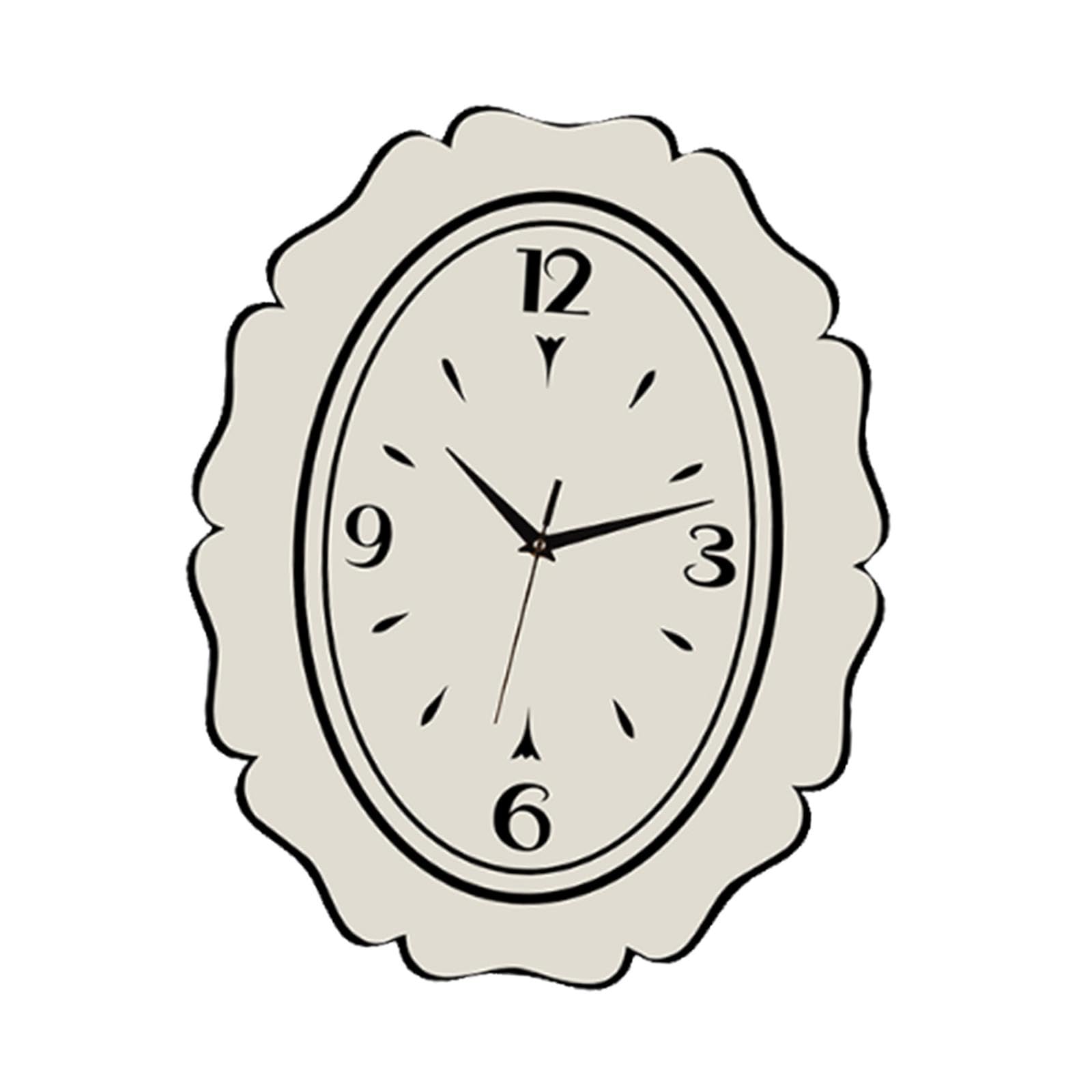 Horloge murale silencieuse 30cm pour chambre - Ne perdez plus le fil du temps