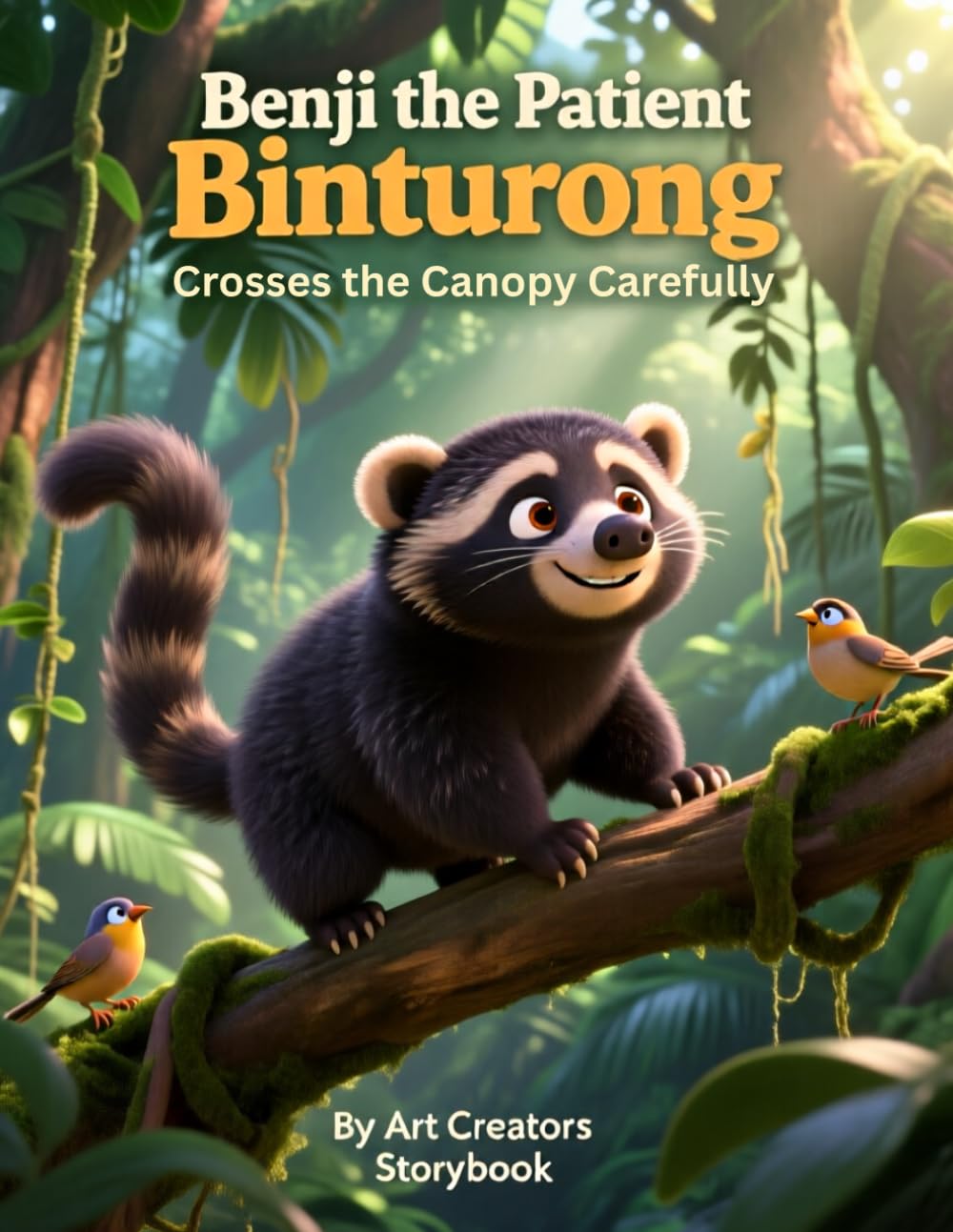 Benji the Patient Binturong Crosses the Canopy Carefully: A Gentle Children’s Story About Patience, Focus, and Moving Carefully Step by Step (Social ... A Social-Emotional Learning Series)