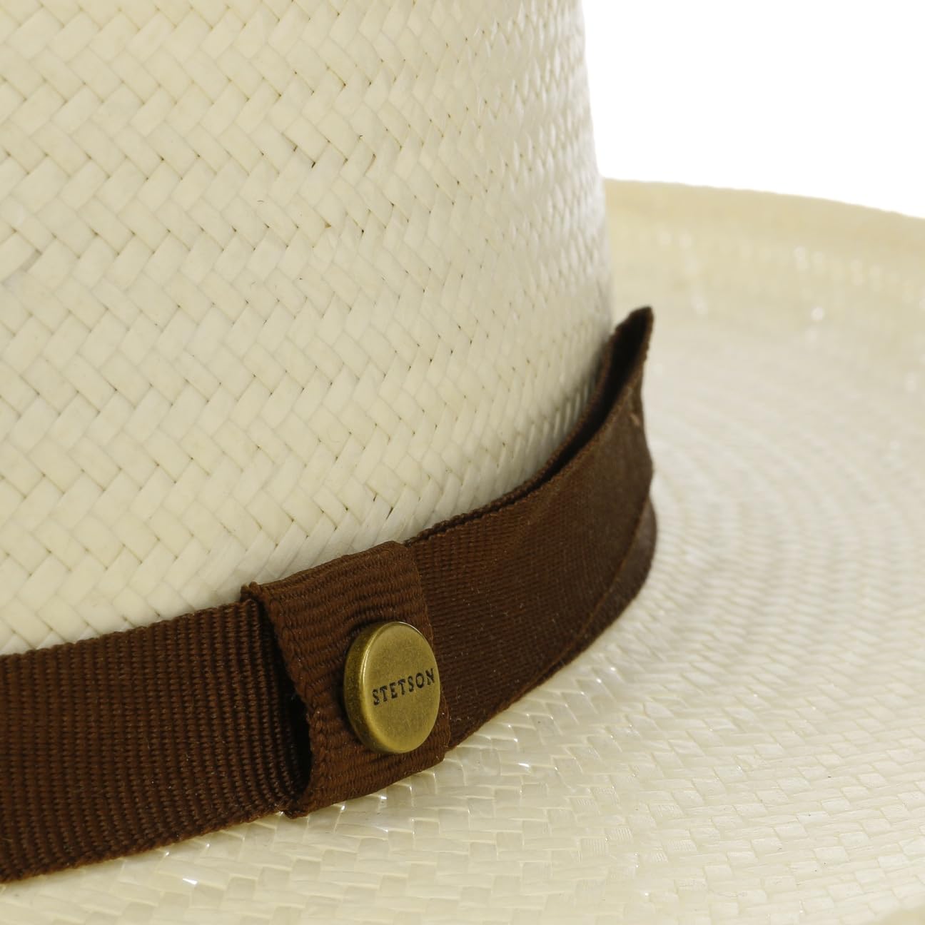 Stetson Fallkirk Fedora Cappello di Paglia Protezione UV 40 Unisex Primavera Estate