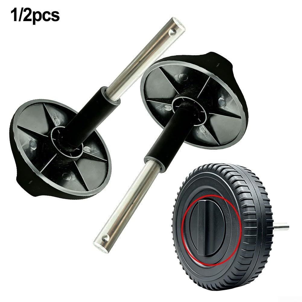 Asse ruota in metallo plastica 10 mm per ruote da barbecue da 7 pollici (30 | Design a installazione rapida, diametro 10 mm, adatto per ruote da 17,8 cm, nucleo in metallo, installazione senza soluzione