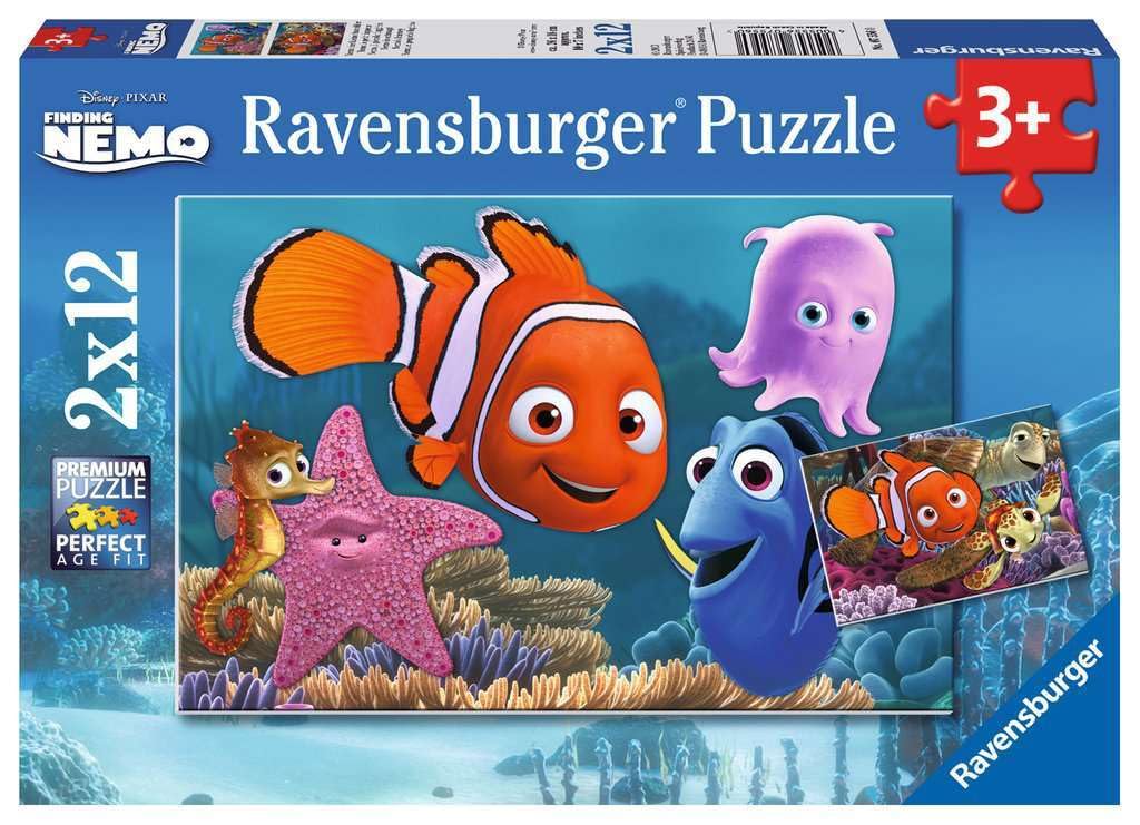Ravensburger Finding Nemo Jigsaw Puzzle (2 x 12 Piece)