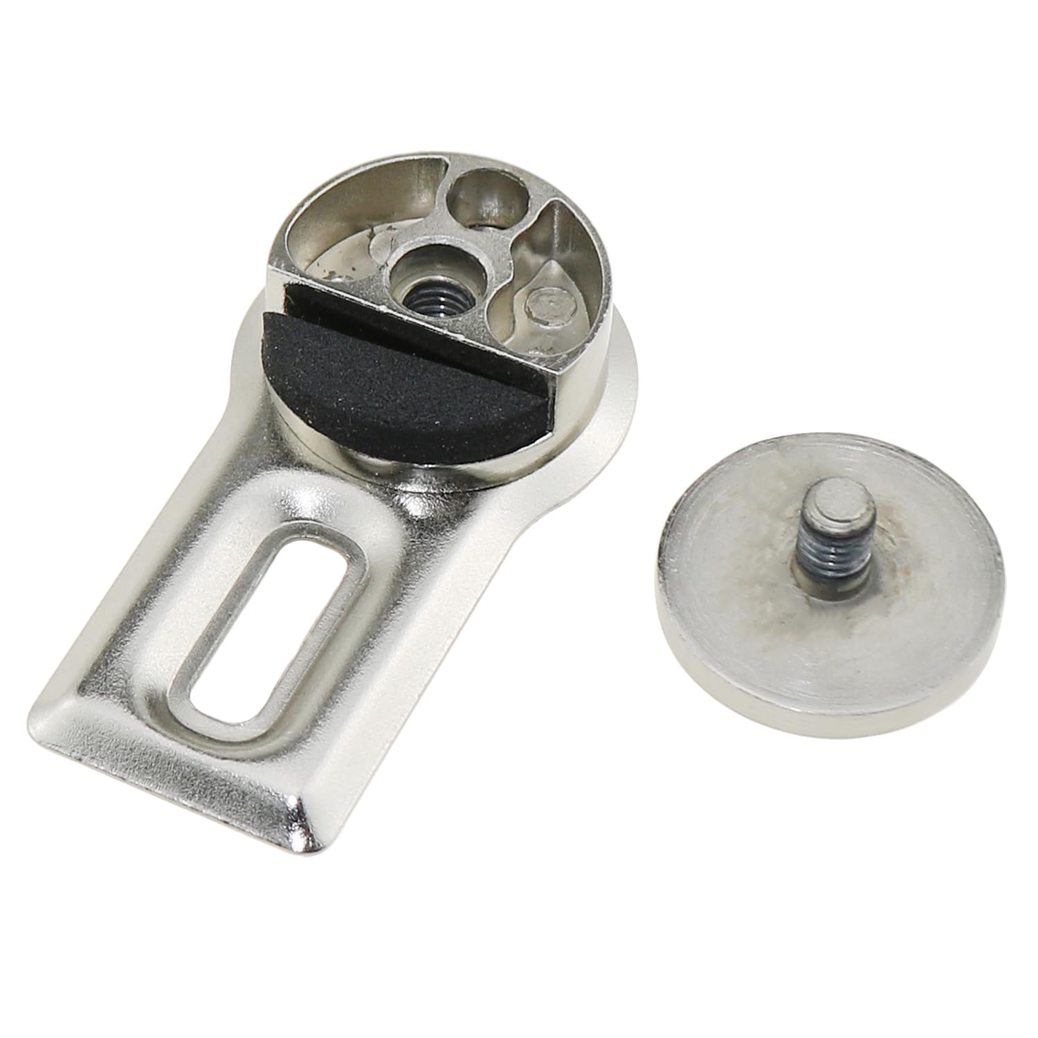 Metall-Spiegelhalter Clips – 4 Stück, Silber – Zum Sicheren Aufhängen Von Rahmenlosen Spiegeln