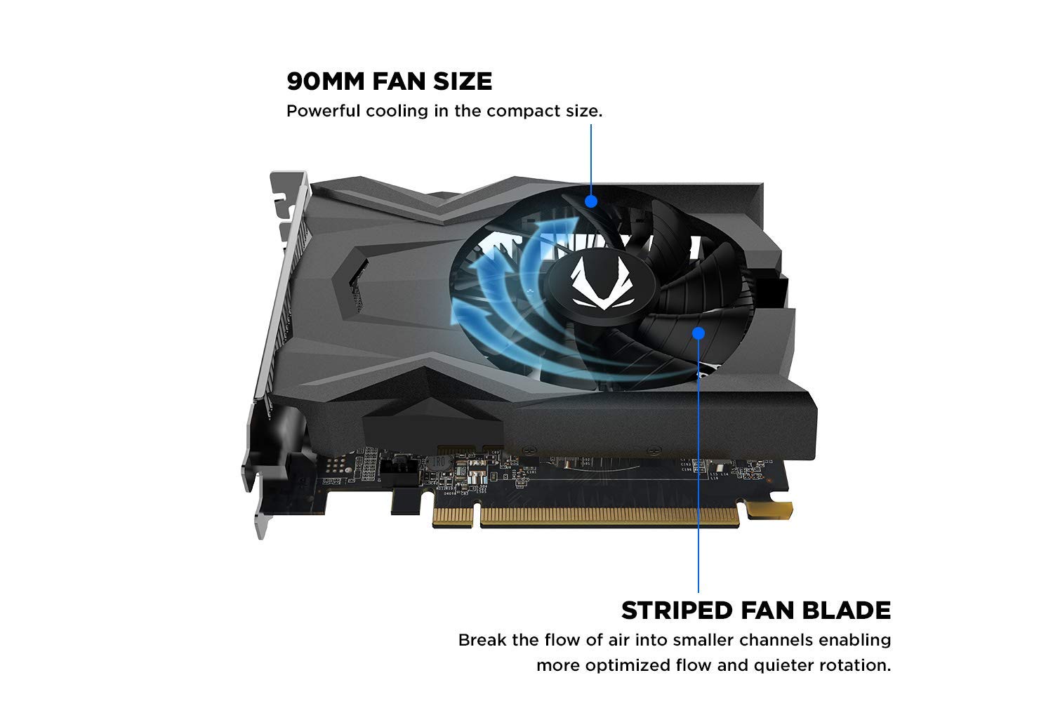 ZOTAC Gaming GeForce GTX 1650 OC 4GB GDDR5 128-Bit Gami | B2B