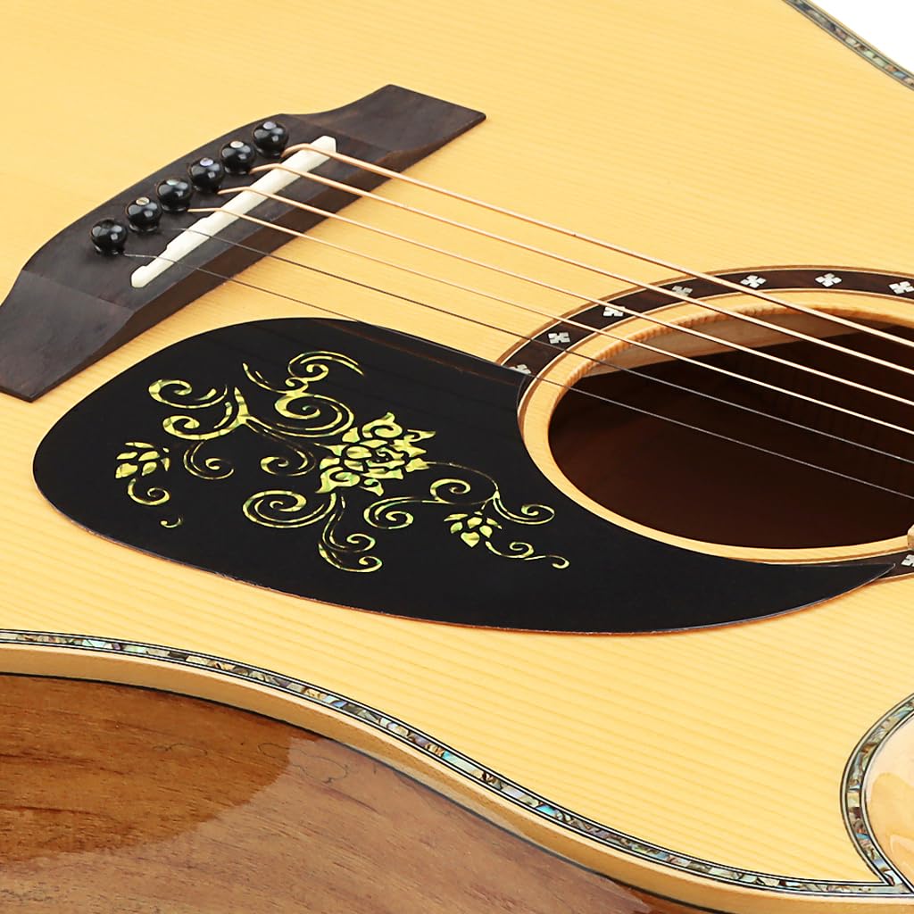 RuiJOTWAT Acoustic Guitar Pickguard Scratch Plate Pick Guards for Acoustic Guitar Replacement Parts - Image 3