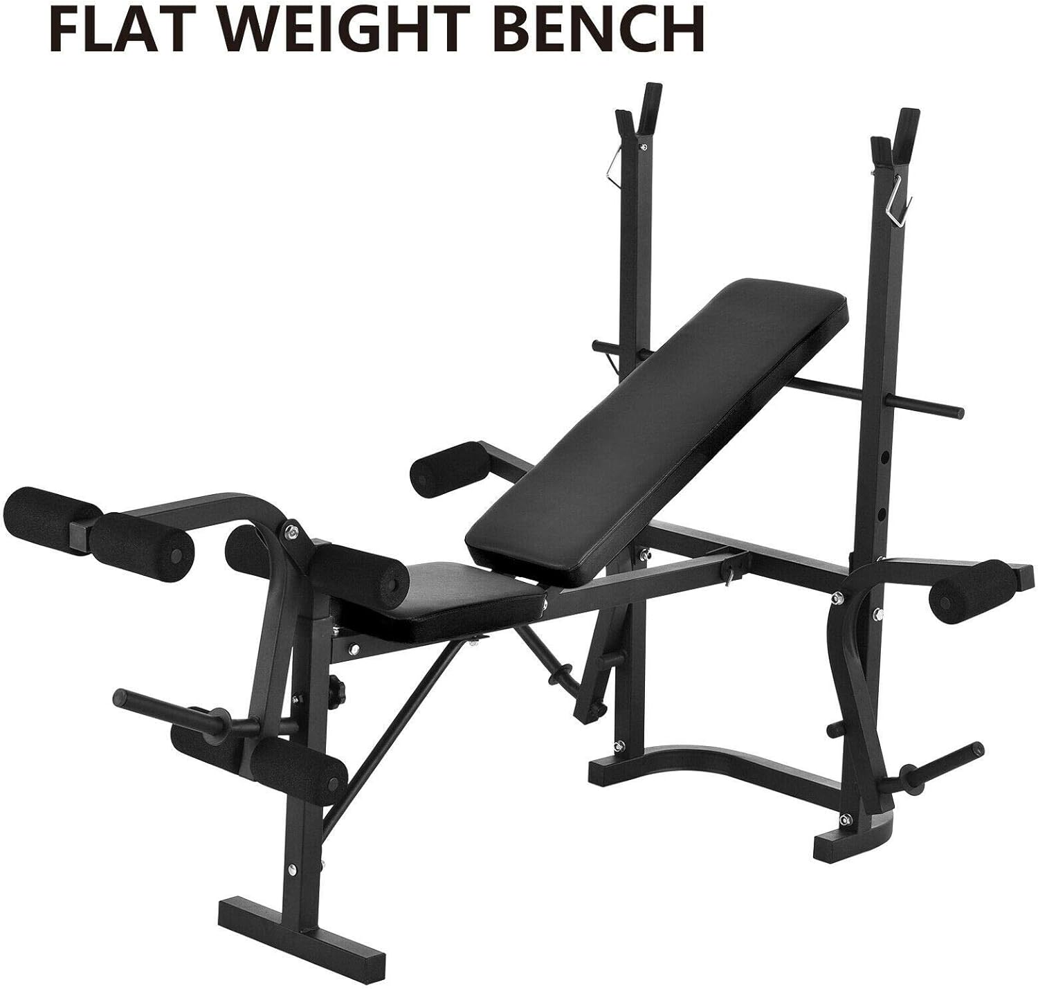 Multifunction Weight Lifting Bench Set With Leg Developer