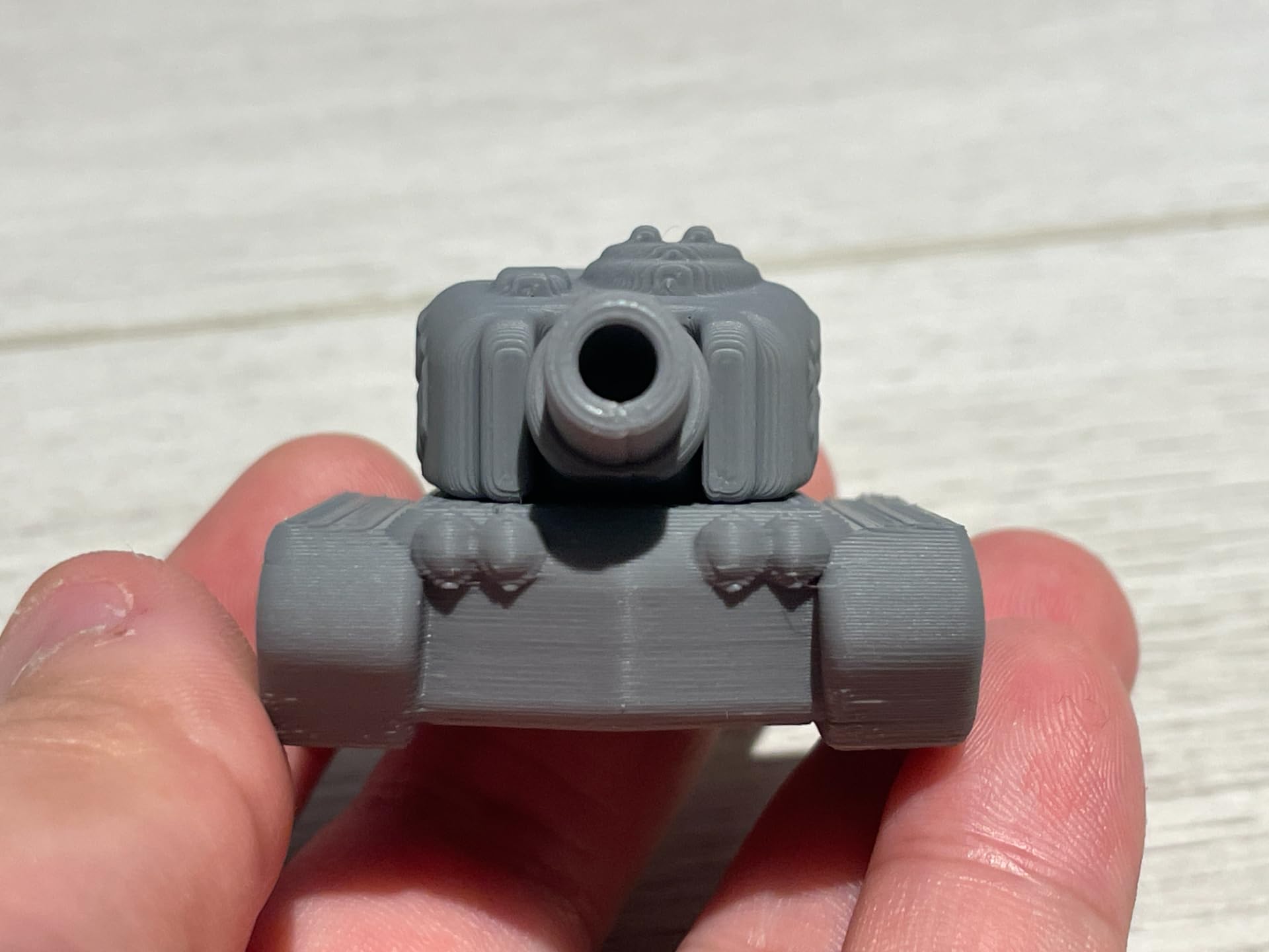 3D CRAFT Mini Movable Tank Toy | 3D Printed PLA+ Military Model | Rotating Turret & Moving Wheels | Collectible Army Tank for Kids Multi Color 2