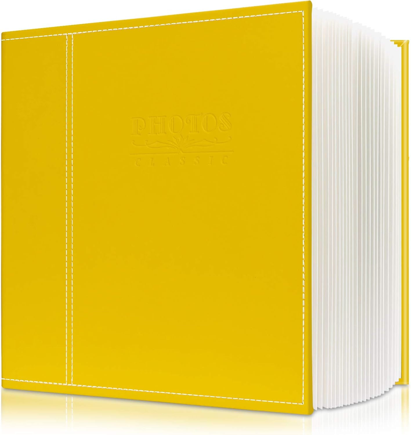 Safedealshop Magnetic Self-Stick Page Photo Album,Leather Cover,Holds 4X6,5X7,6X8,8X10,10X12 of Photos,Suitable for Anniversary Albums,Wedding Photo Album,Baby Growth,Family Album. : Baby