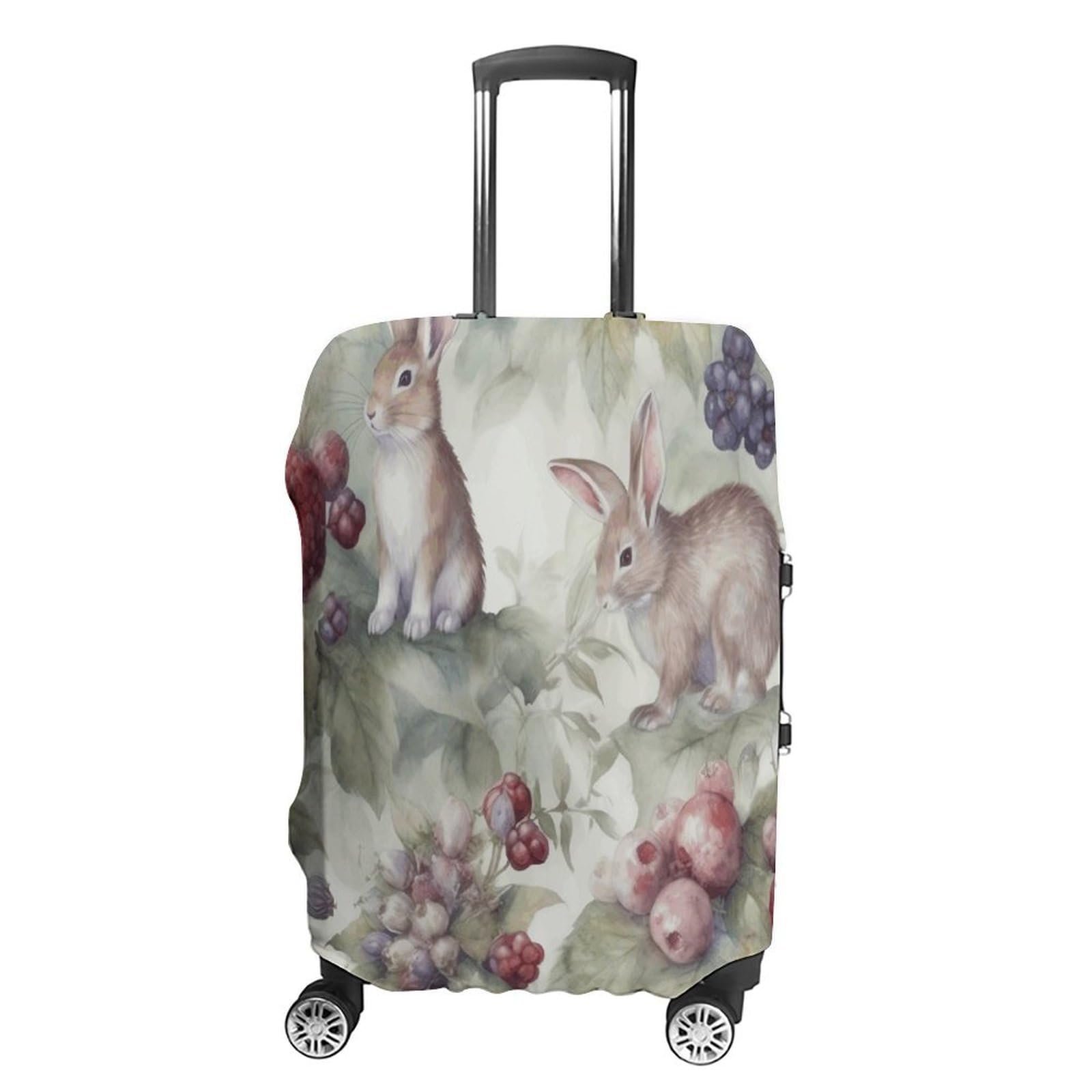 Housse de bagage lapin polyester protection voyage valise XL - 8