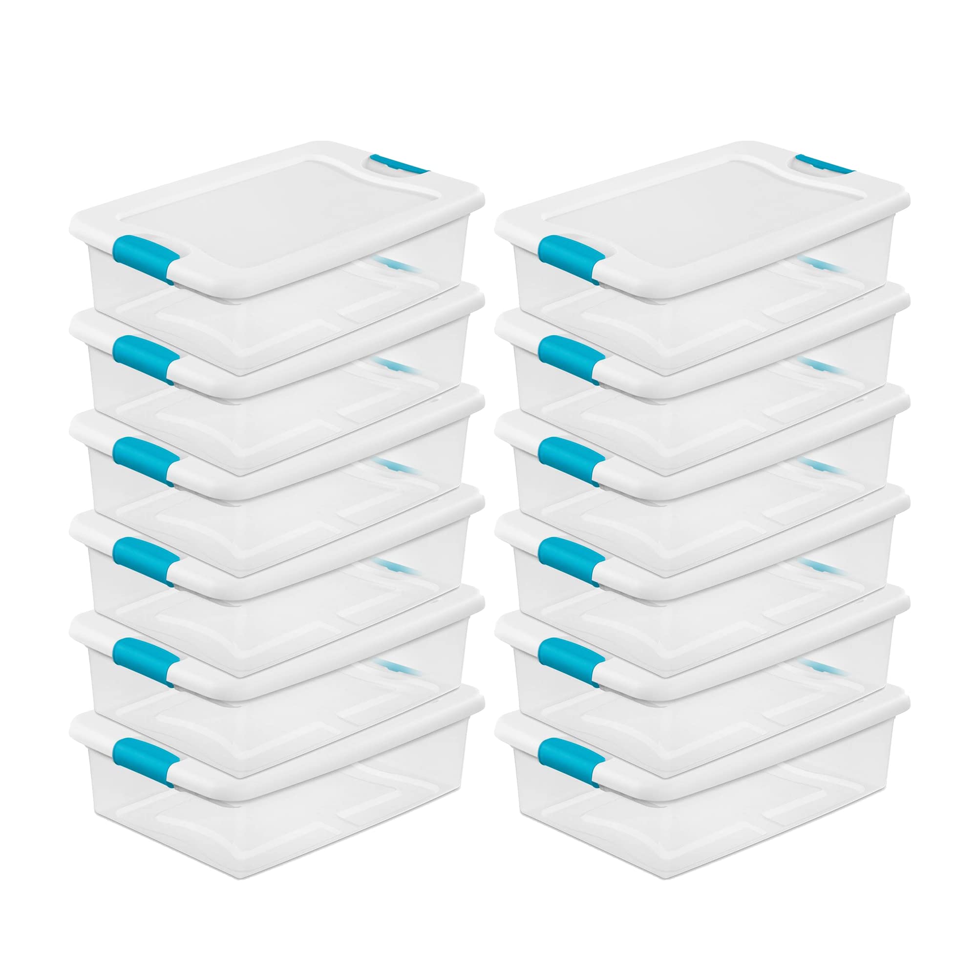 Buy Sterilite 32 Quart Multipurpose Plastic Stackable Storage Box