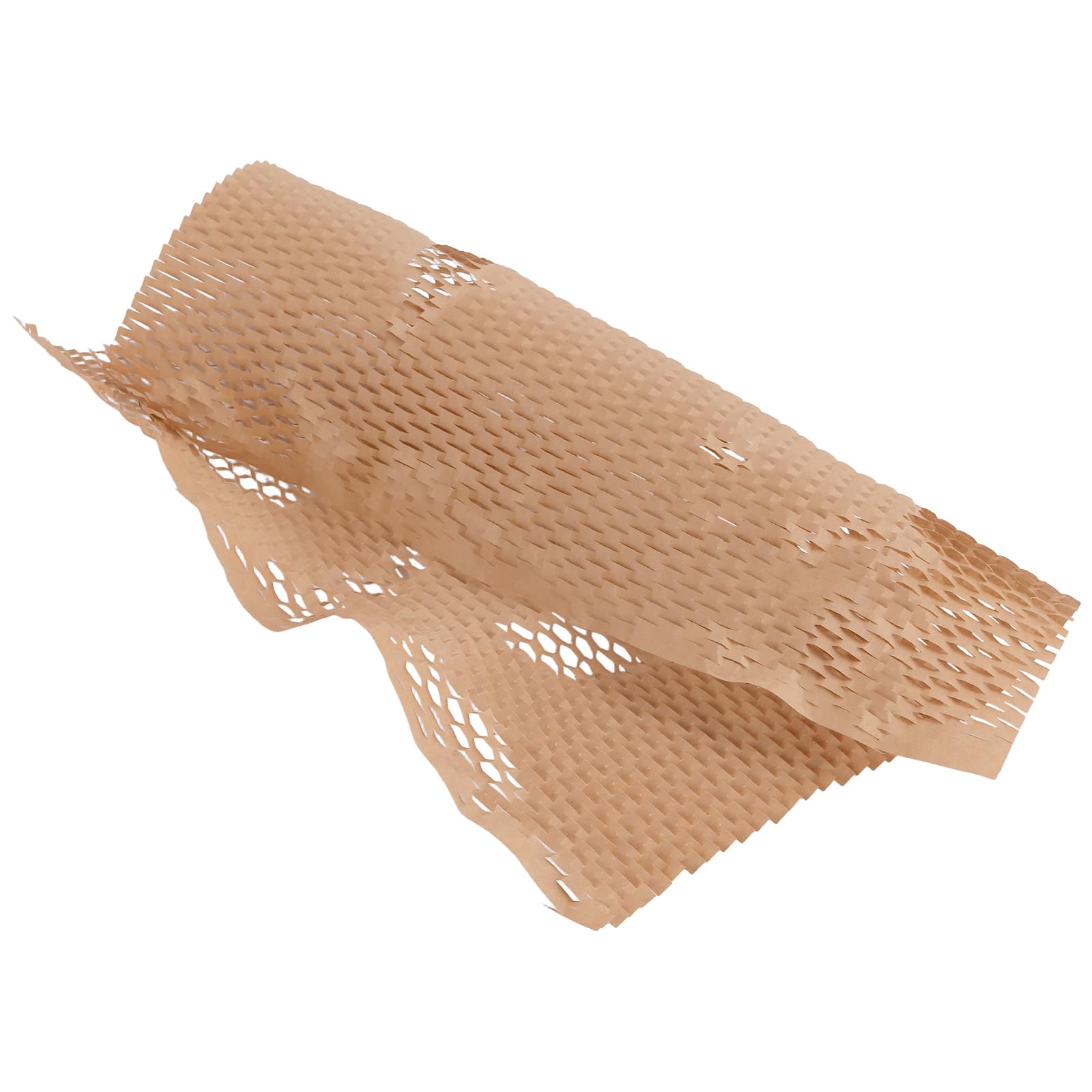 SINJEUN 200 Stück 38,1 x 30,5 cm Wabenverpackungspapierbögen, braune Packpapierbögen für Umzug, Polsterung, Versandverpackung