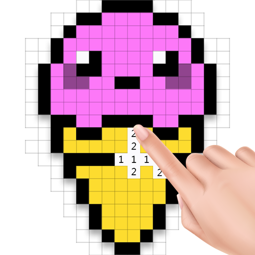 Pixel Art Sandbox Color by Number App on the Amazon Appstore