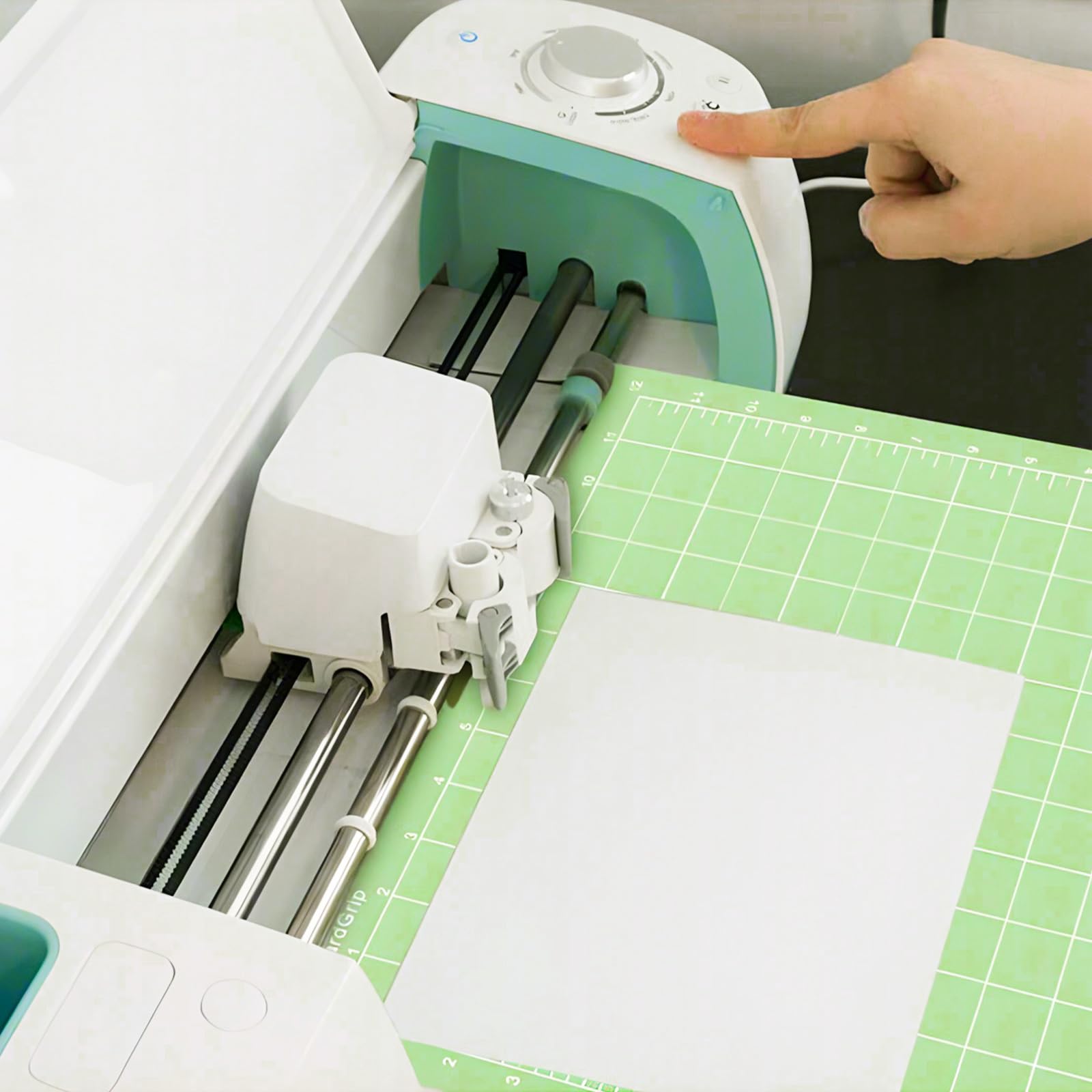 6 Stück Schneidematte A4 für Cricut Joy Xtra, 12x8,5 Zoll Ersatzkleber Klebrige Plotter Zubehör, Schneidematte Plotter, Rutschfester Matt für Cricut Zubehör (Standardgrip, Lightgrip, Stronggrip)