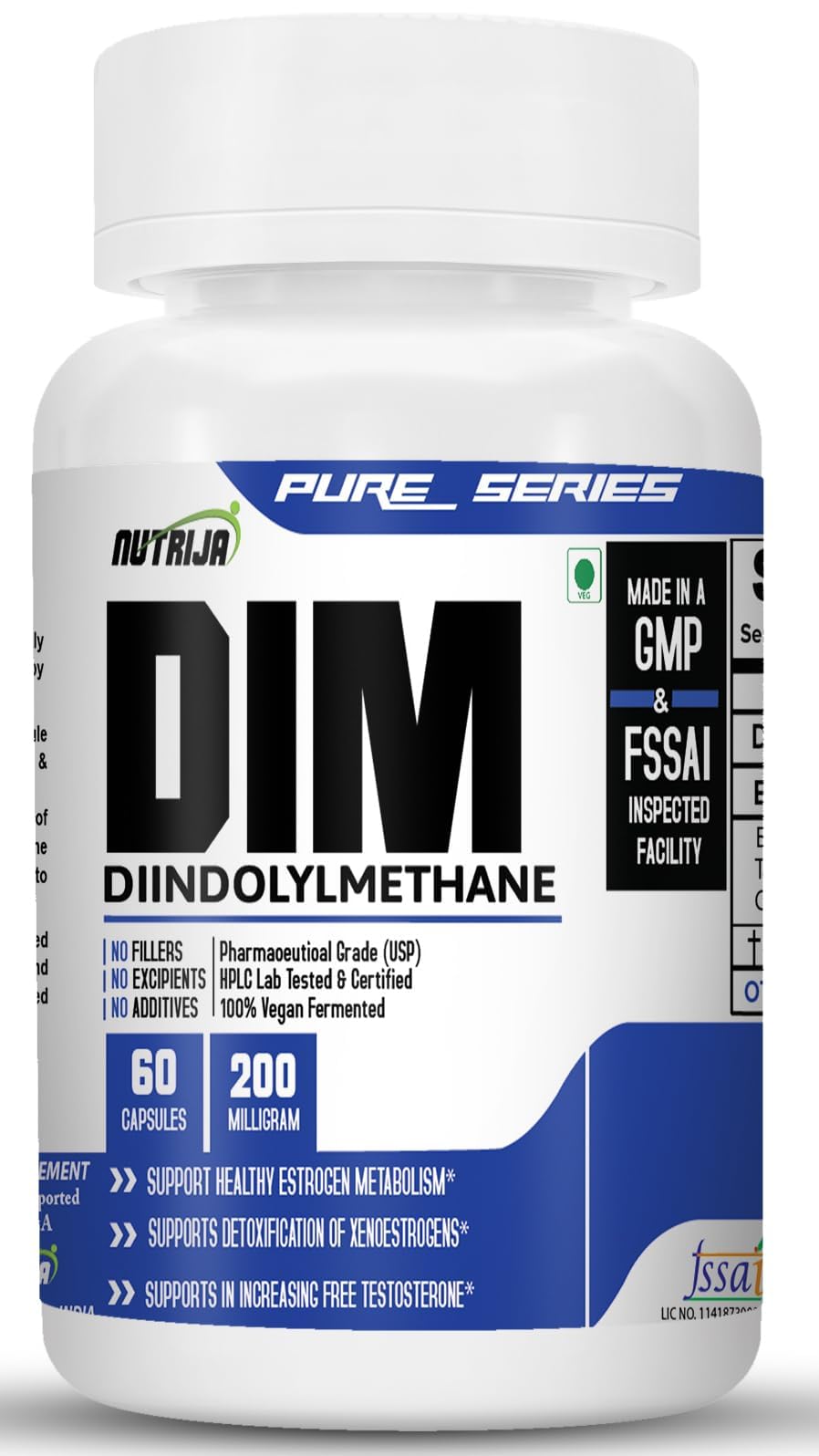 See full amazon price history chart for NutriJa DIM Supplement 200mg - 60 Capsules NutriJa DIM Supplement 200mg - 60 Capsules (B0CBJSTB4X) Amazon Price History, Amazon Price Tracker
