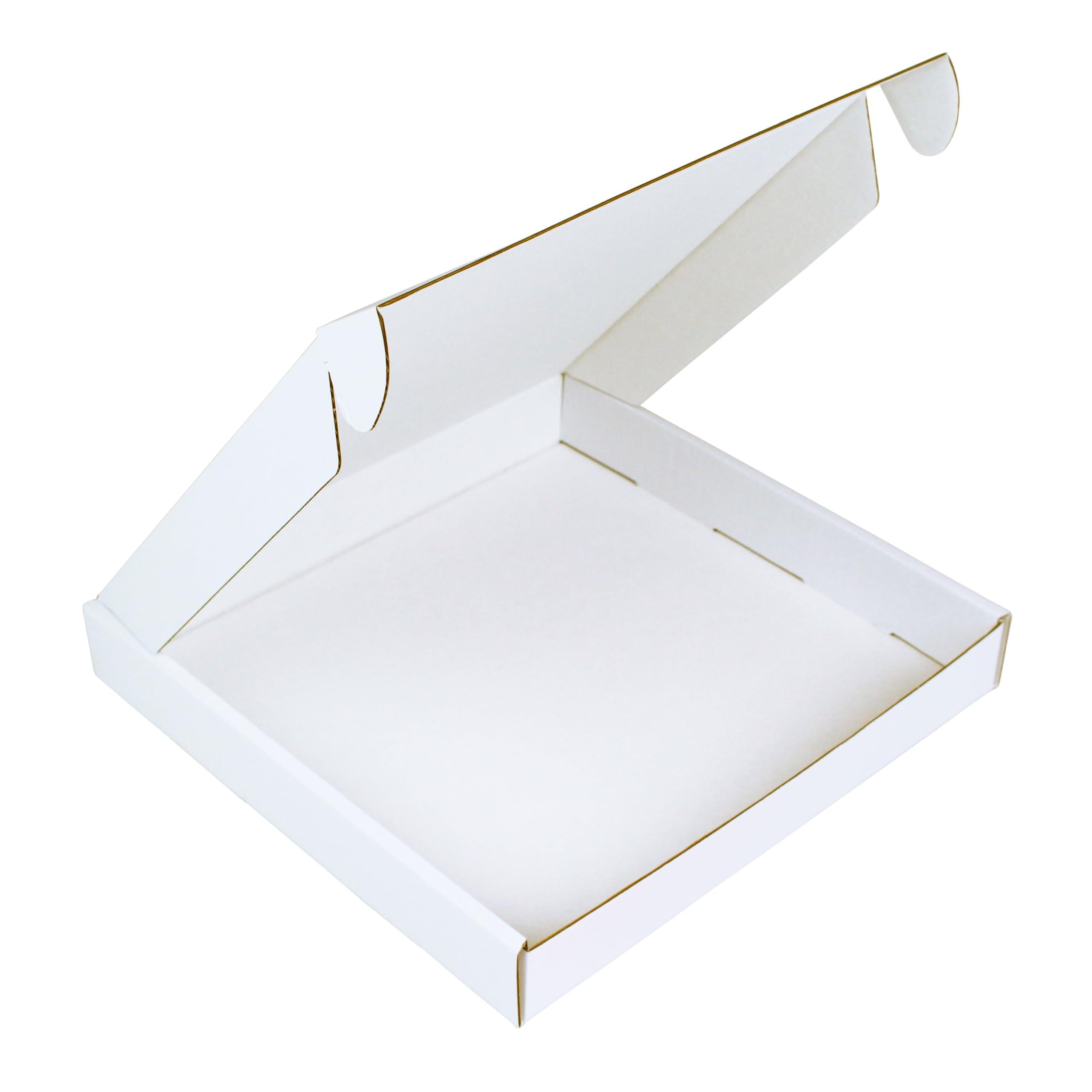 Perfect Packaging - Premium White Postal Boxes - Internal Dimensions 280 x 280 x 40 mm, External Dimensions 300 x 285 x 45 mm, Pack of 50 โ image 1