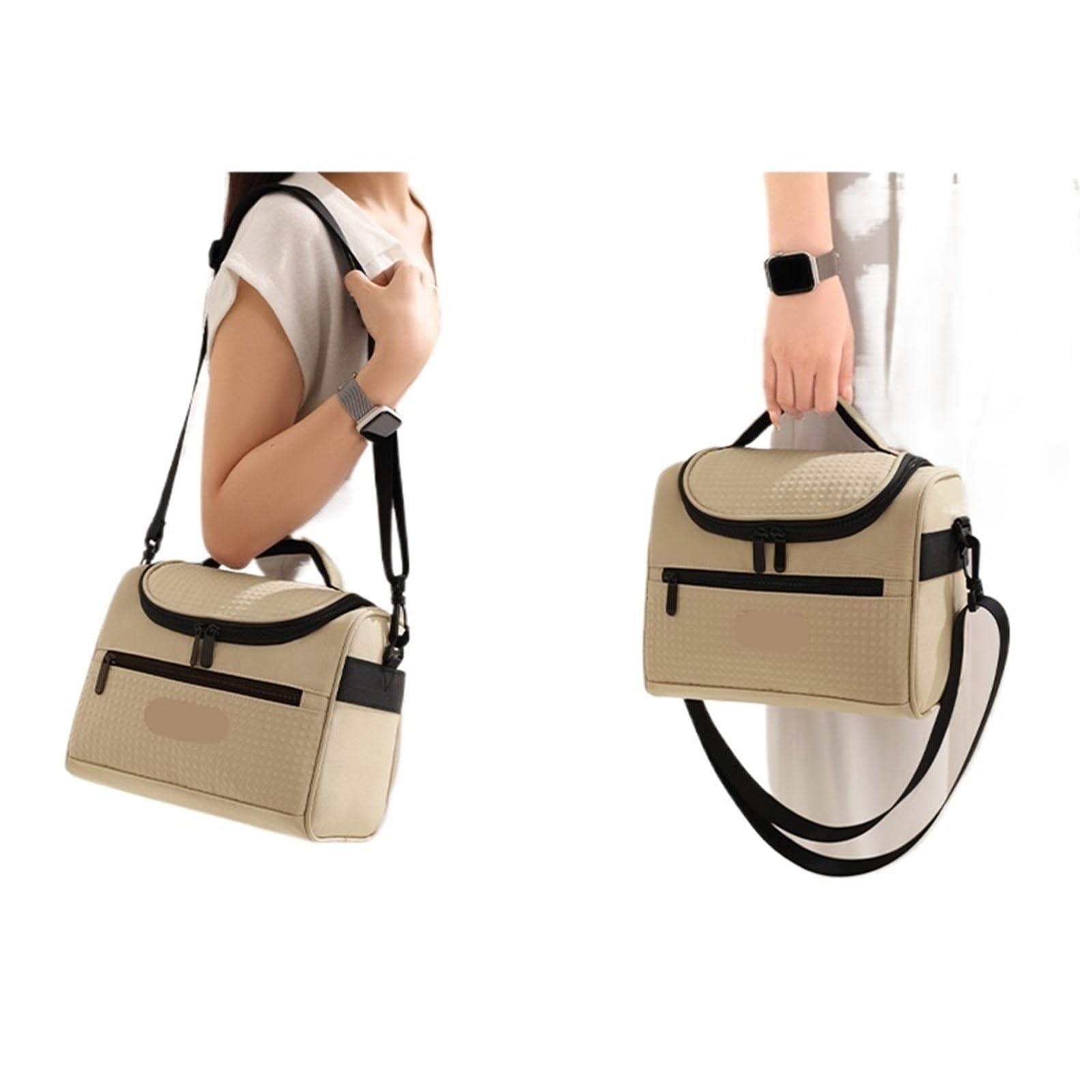 Kühltaschen for das Mittagessen, tragbar, for Picknick im Freien, Büro, Schule, mit Schultergurt(Coffee Meal Bag)