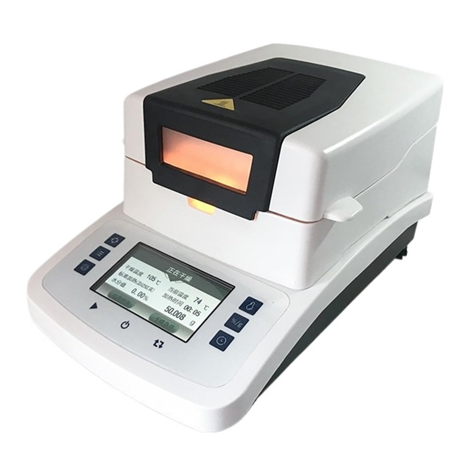LNHHG Halogen Moisture Analyzer Laboratory, with Touch Screen Test for Agriculture Medicine,RS232 Interface Water Content Test(YP-LS3(110g/0.002g))