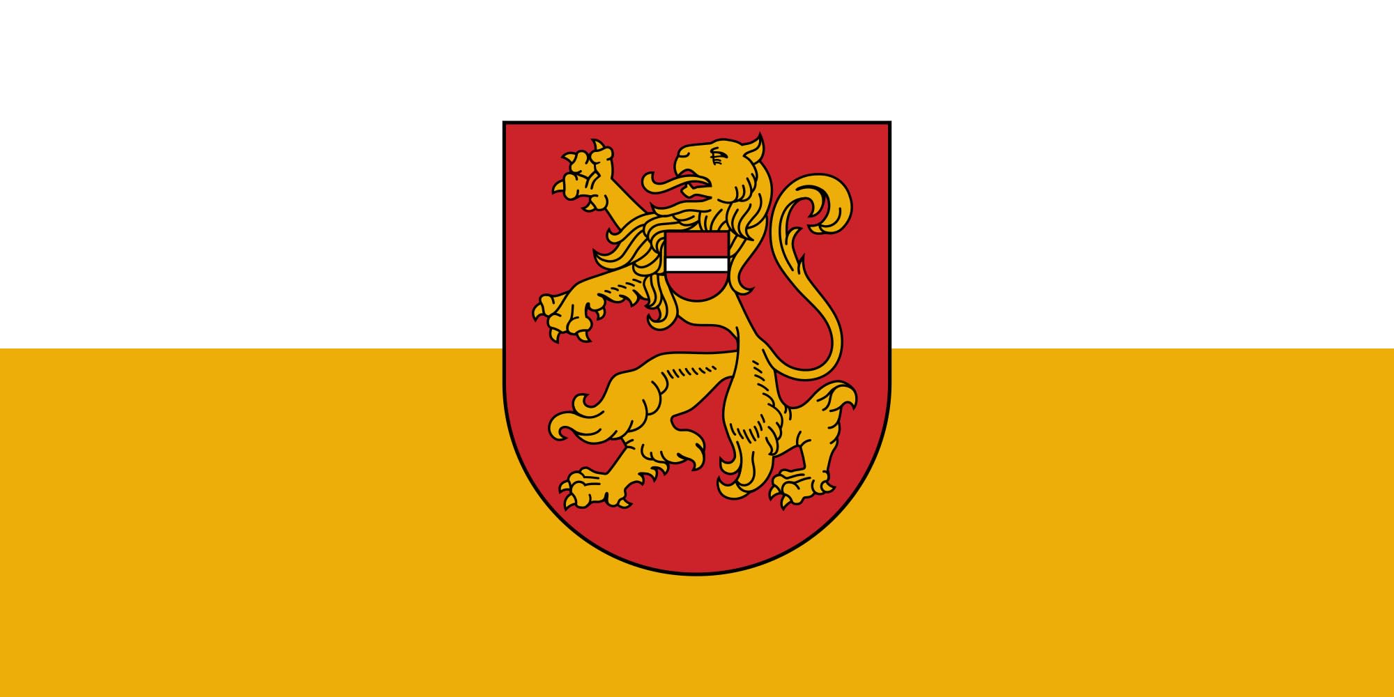 Drapeau Bauska pavillon ville Lettonie grand format achat drapeau pays baltes