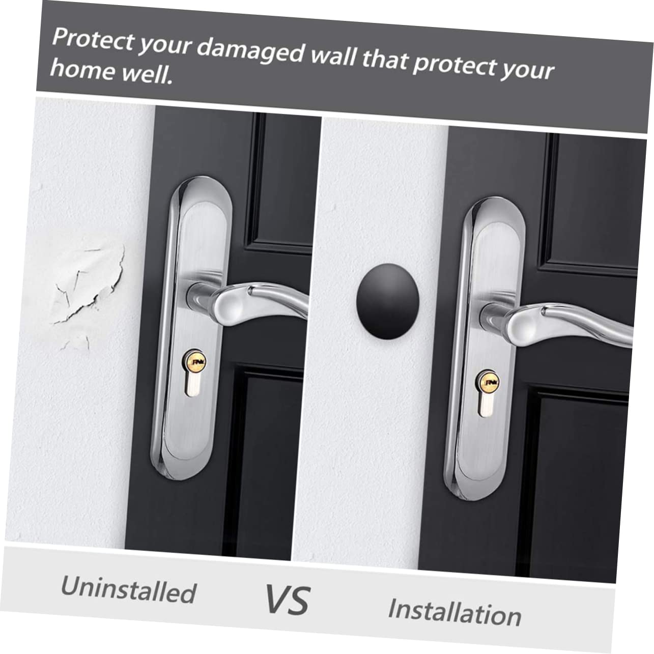 SHINEOFI 20 Piezas Pegatinas Anticolisión Tope De Puerta Manija De Puerta Tapón De Puerta Adhesivo Topes De Puerta Protector De Pared Tapón Adhesivo De Pared Tapón De Goma De