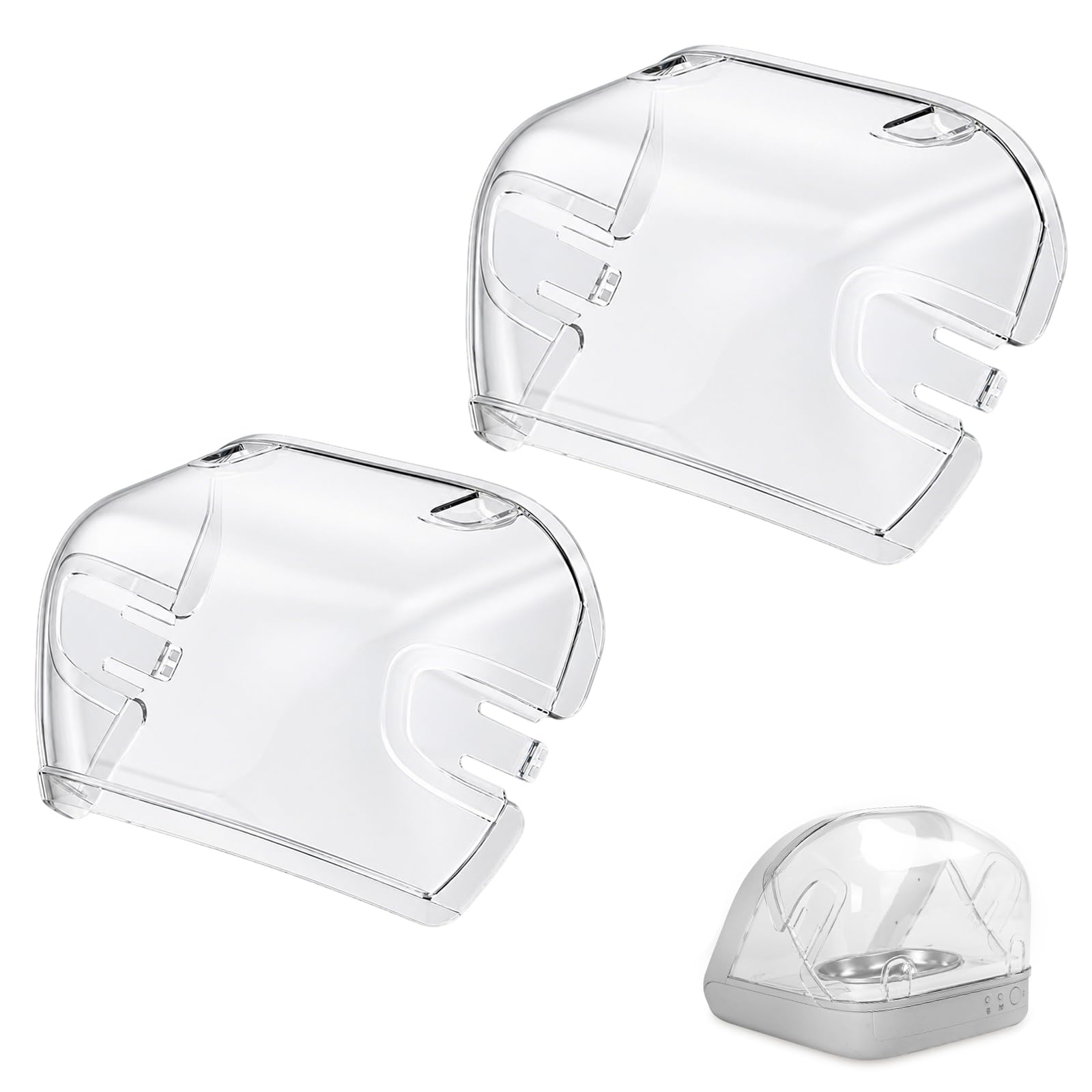 2 Packs Protection Arrière pour Distributeur Automatique de Nourriture à Puce électronique pour Animaux de Compagnie, empêchant Les Autres Animaux de Manger la Nourriture Qui se Trouve derrière