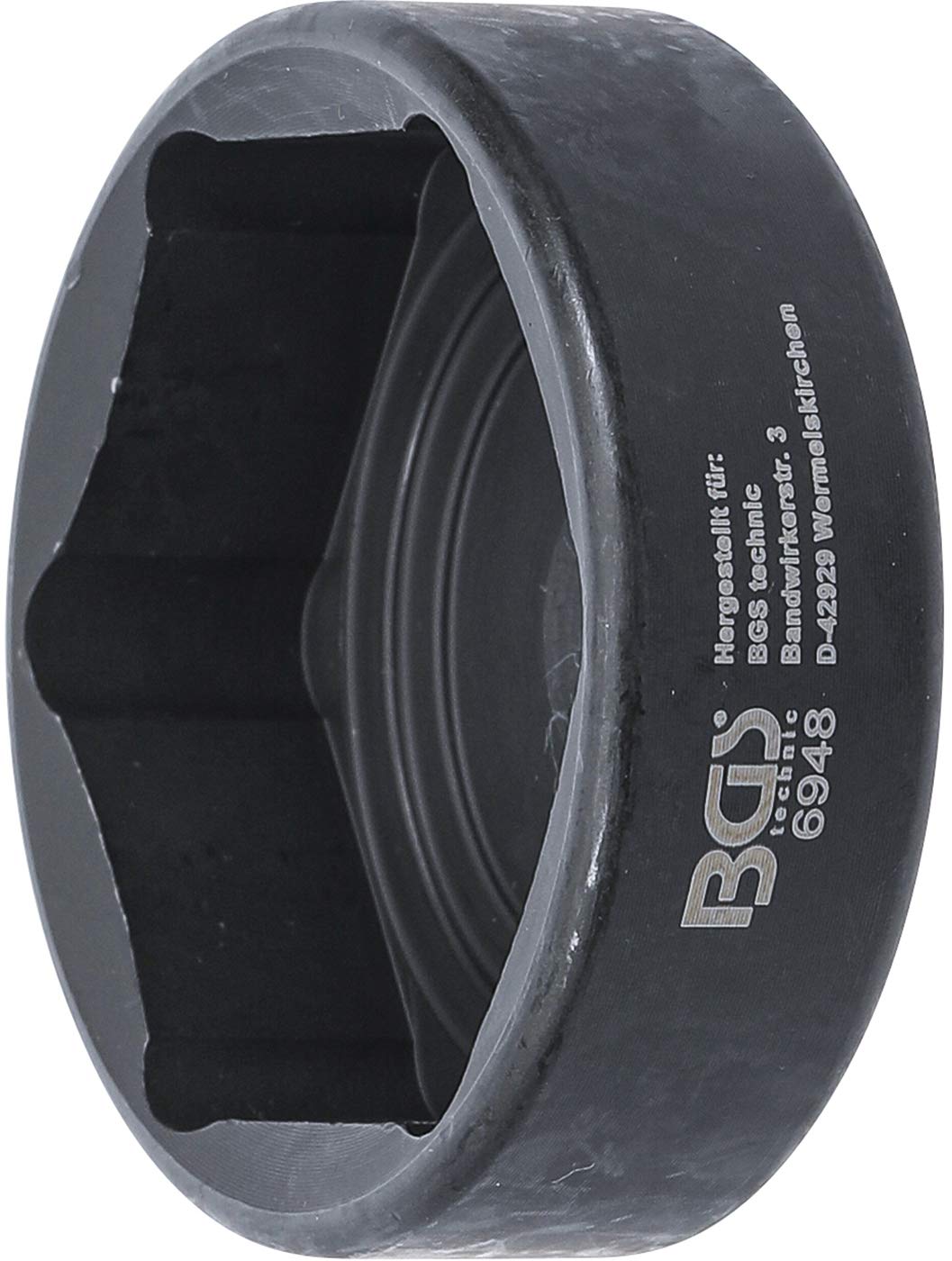 BGS 6948 | Clé pour filtres à huile | pour Mercedes-Benz Actros/Atego/Axor/Econic | 46 mm