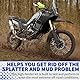WOOGA Motorrad Kotflügel Vorne High Low Kotflügel klappe Splash Abdeckung Schutz Für ENERE 700/World Raid/Extreme Edition/ XTZ690 Zubehör 2019-2025 (Weiß-Hoch)