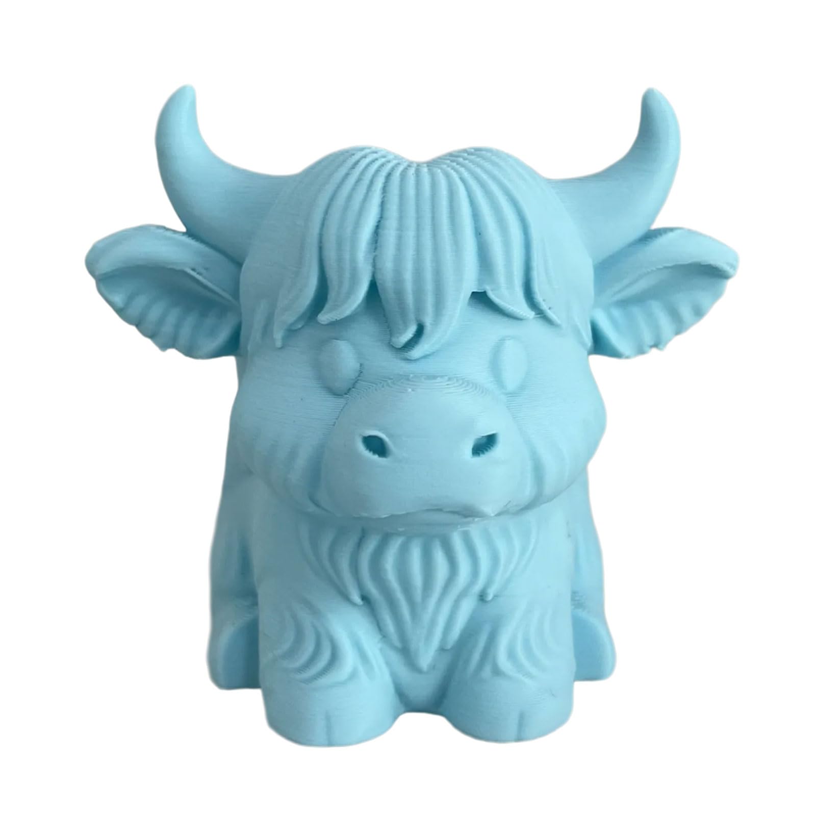 Geavonyg Cow Shape Pen Container Desktop Organiser Box Makeup Brush Stand for Vanity Countertop Desk Makeup Brush