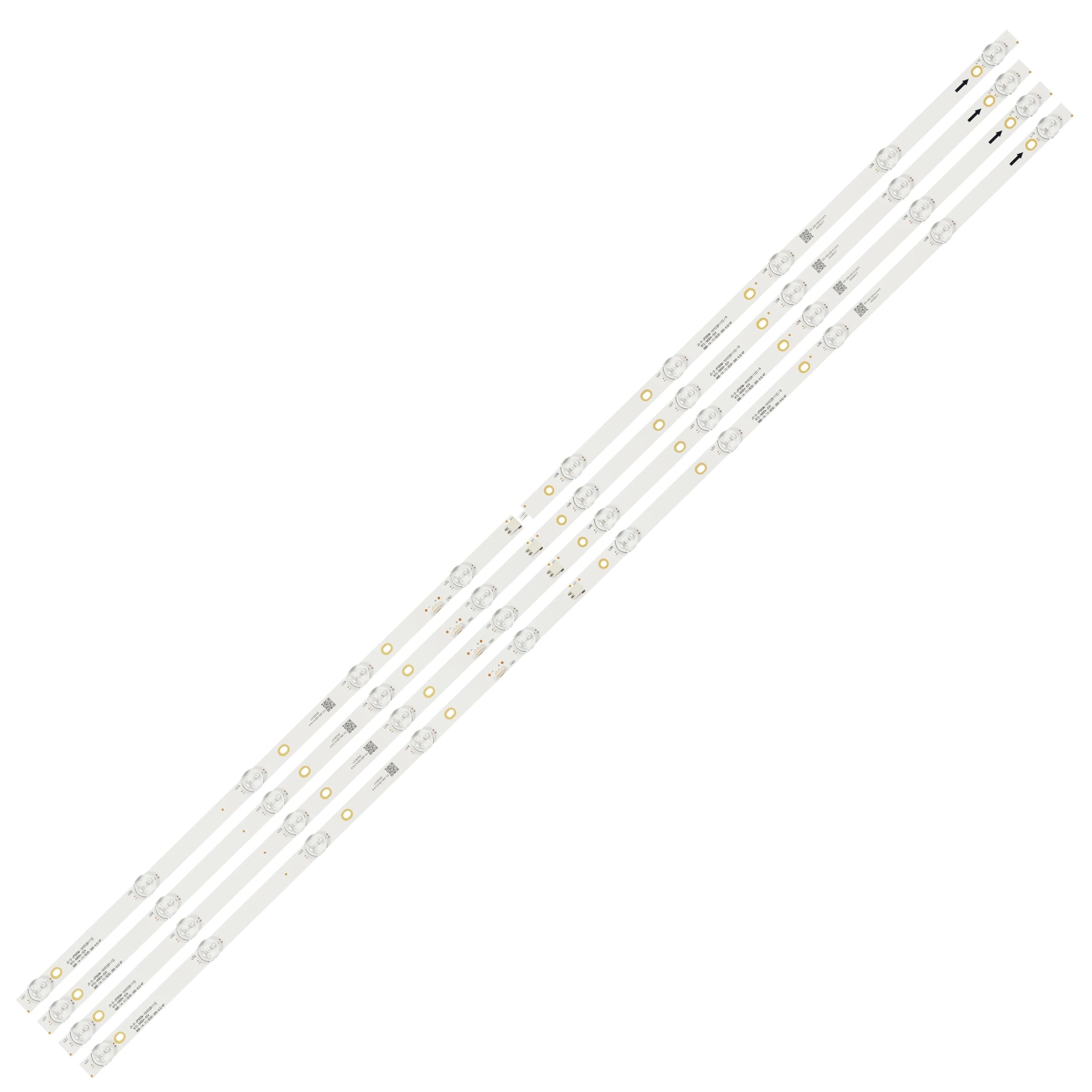Tiras LED de TV 50 pulgadas compatibles con MS-L2608 V1 kit de repuesto 7