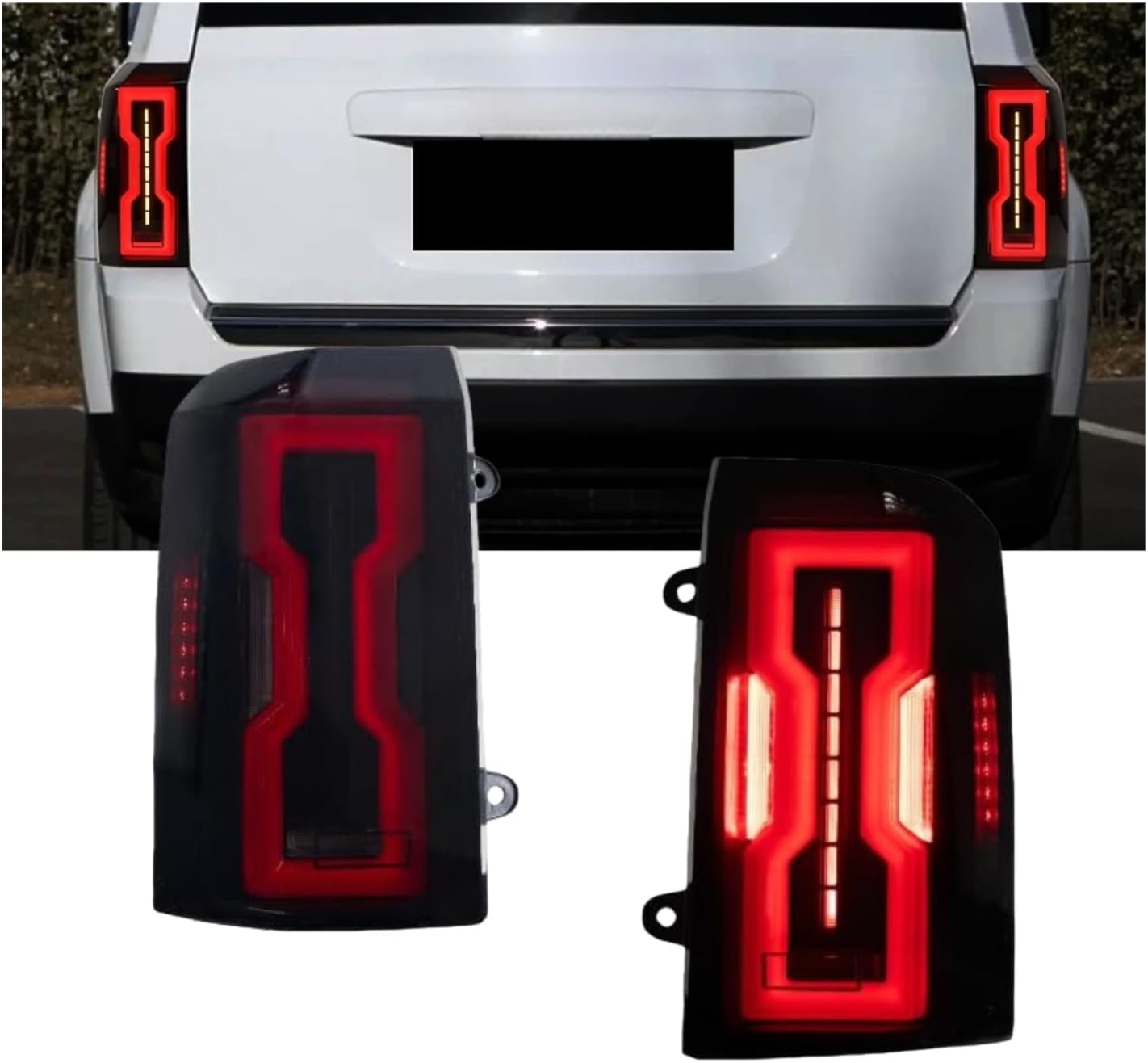 Full LED Tail Lights for Jeep Patriot 2008–2017 Plug & Play | No Error | Modern Upgrade | Driver & Passenger Side smoke