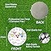 FINGER TEN Golf Ball Markers 3 Pcs with 3 Pack Hat Clip Value Gift Set, Mark Pattern USA, Eagle, Ribbon in Choice for Men Women Kid (3 Wine)