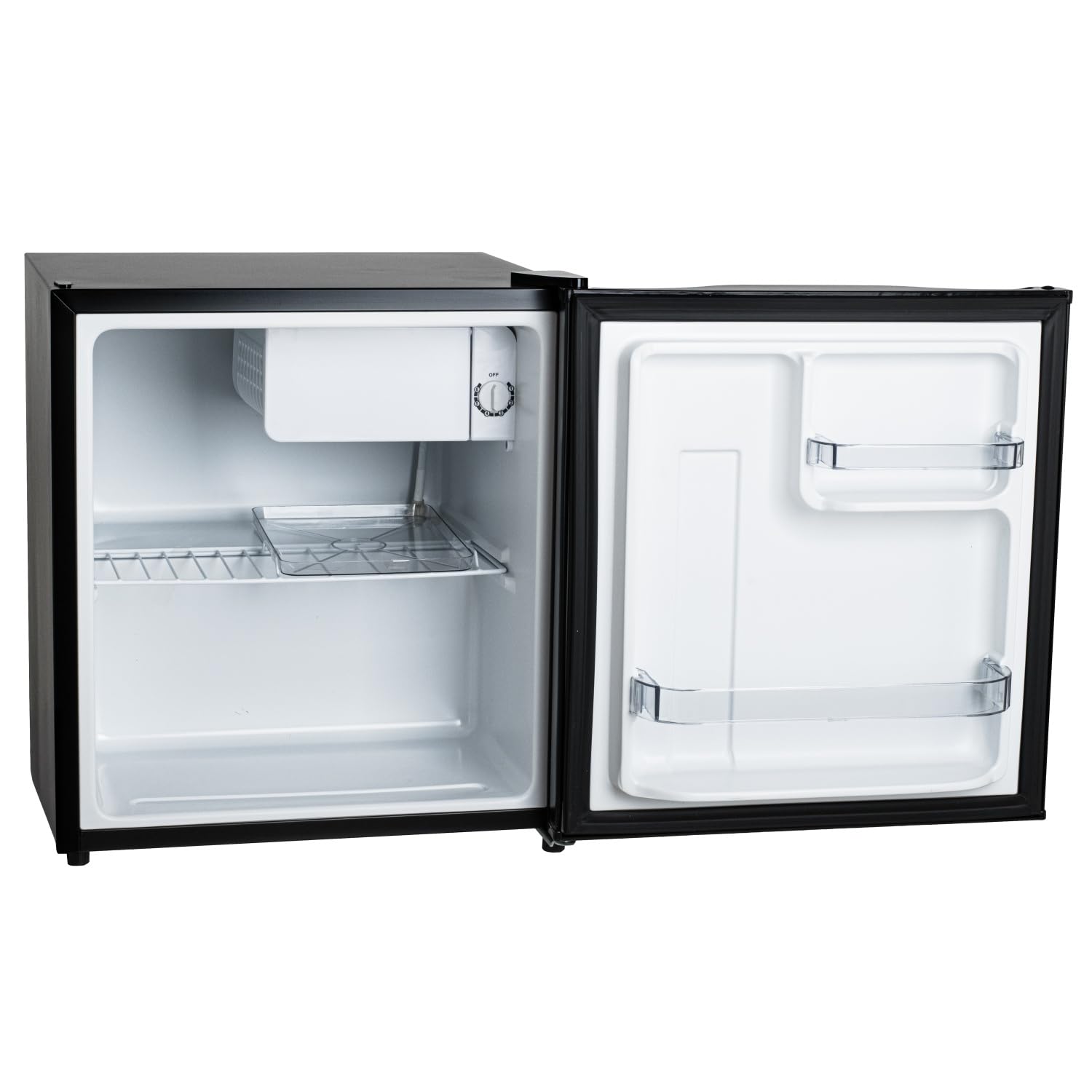 ADLER ad_8096b Wolnostojąca lodówka podszafkowa, 45 l, metalowe drzwi, 6-stopniowa regulacja chłodzenia