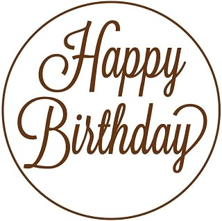 Happy Birthday Fondant Embosser or Cookie Stamp Icing Frosting Biscuit Stamp