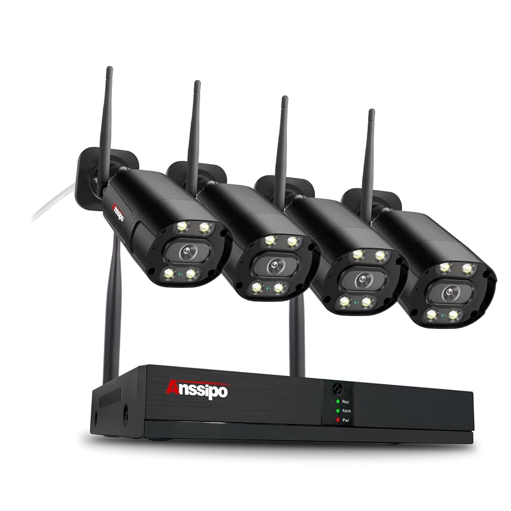 防犯カメラ UHD Audio Surveillance Camera System 4K Home Security System Face Detection Security Camera | Zxtech