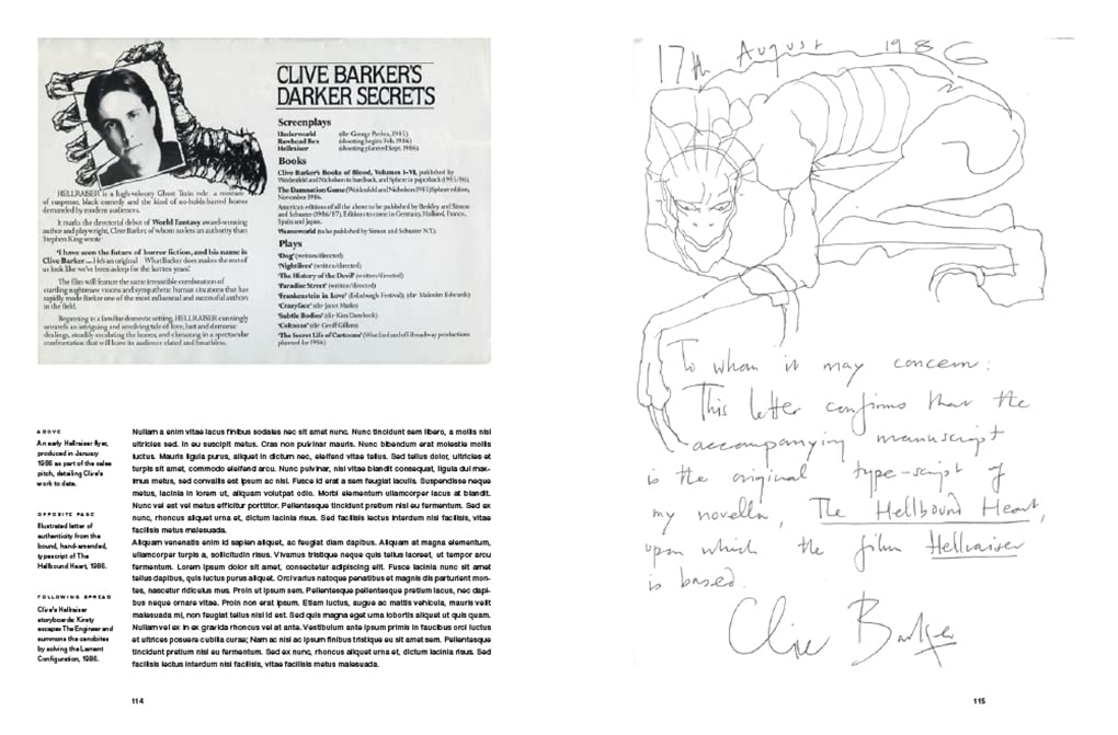 Clive Barker's Dark Worlds: The Art and History of Clive Barker