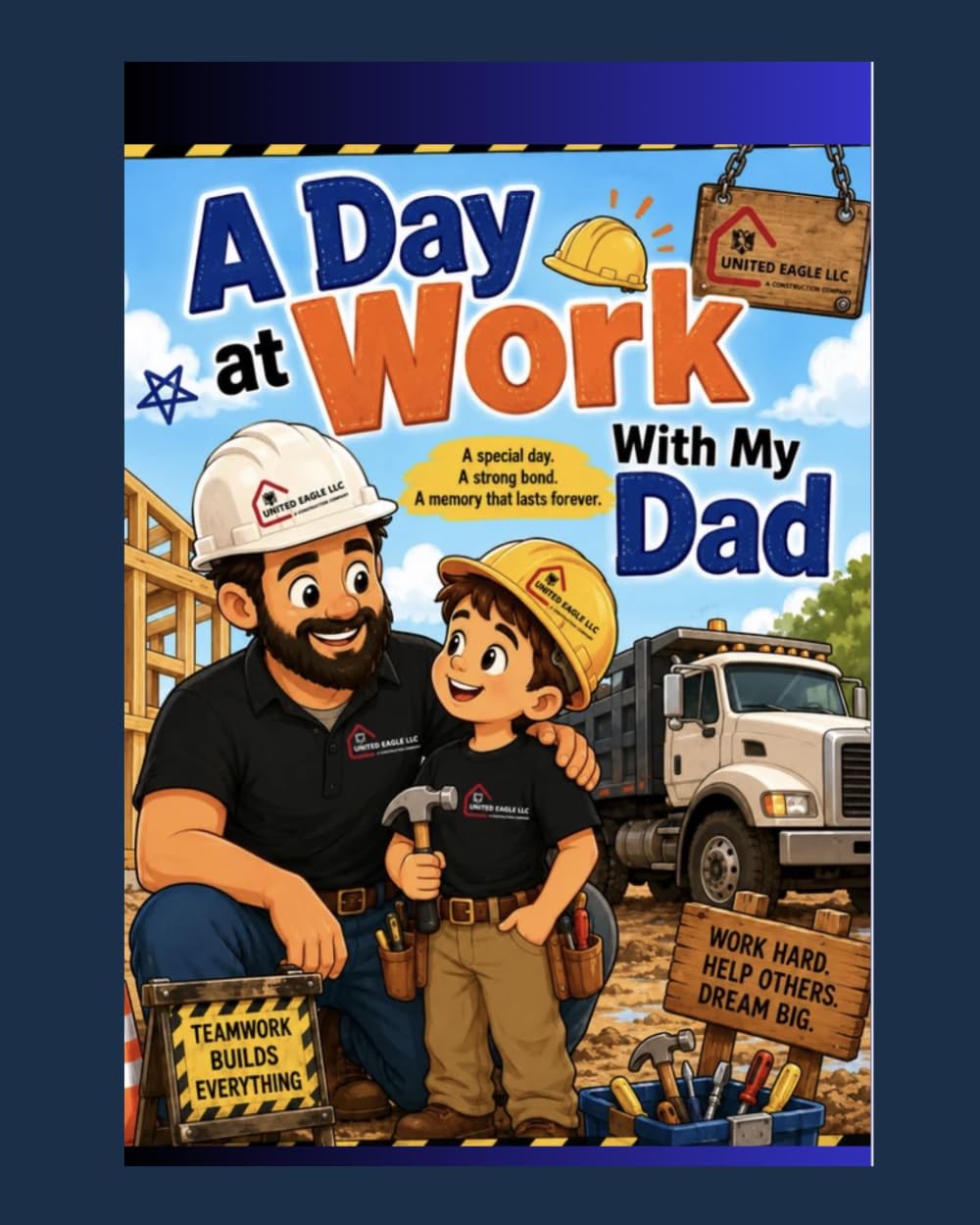 A day at Work With My Dad: A heartwarming story about family, hard work and special memories