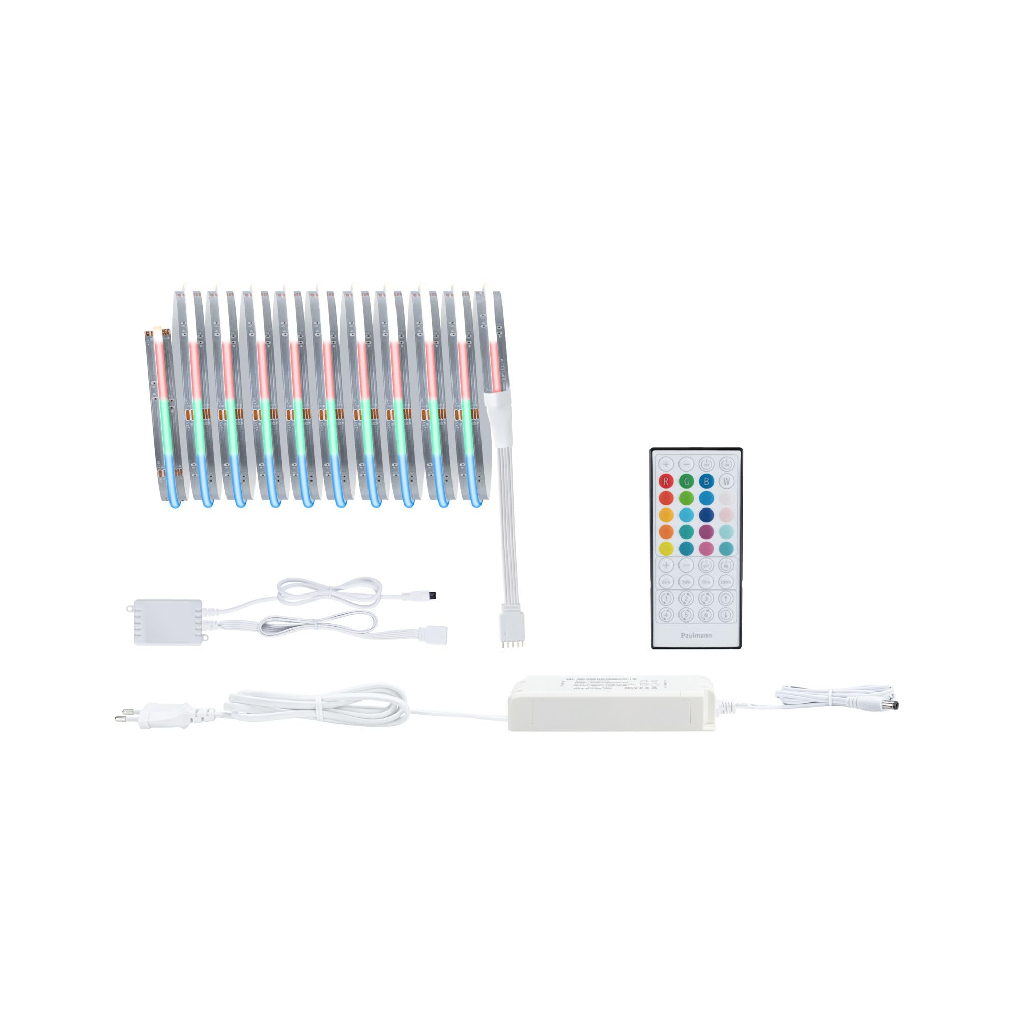 Paulmann 71201 MaxLED 1000 LED Strip Full-Line COB Basisset 3m 27W 1038lm/m 896 LEDs/m RGBW 60VA