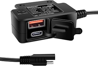 SIMTAC RapidRide Duo 51W Charger – Dual USB & Type-C Ports with Universal Fitment Price In India