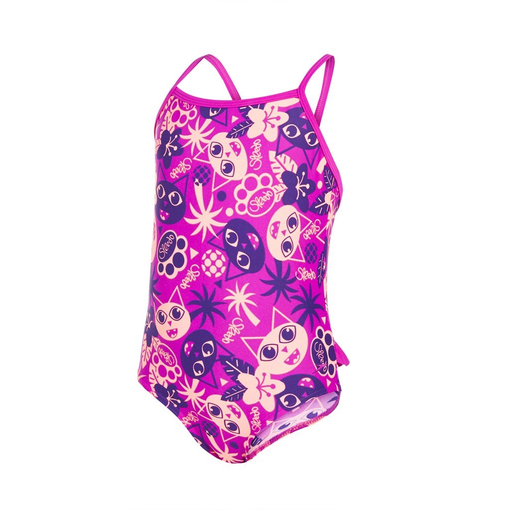 Speedo Bamboobeach Essential Frill Bañador, Niñas