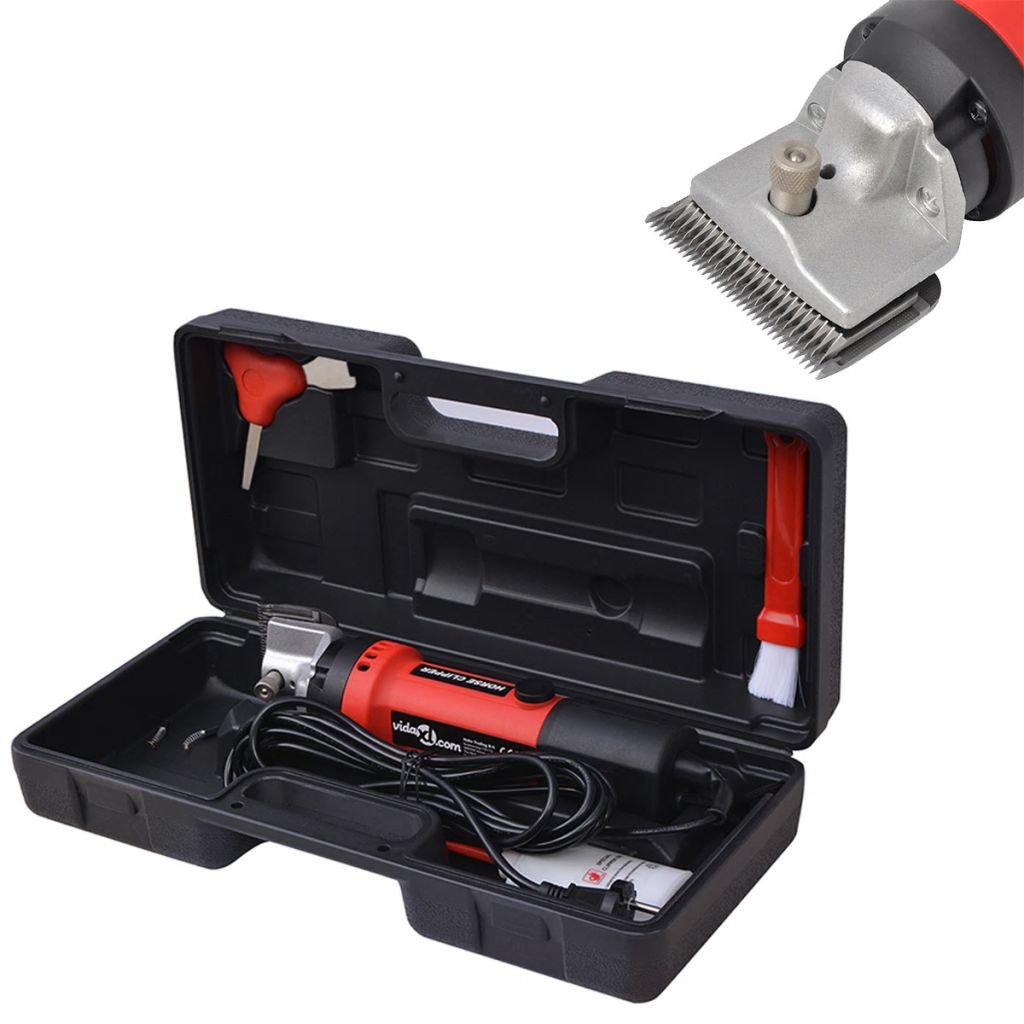 Pet & Livestock HQ Tosatrice Professionale per Cani 350W, Kit per Toelettatura Cani di Taglia Grande e Media