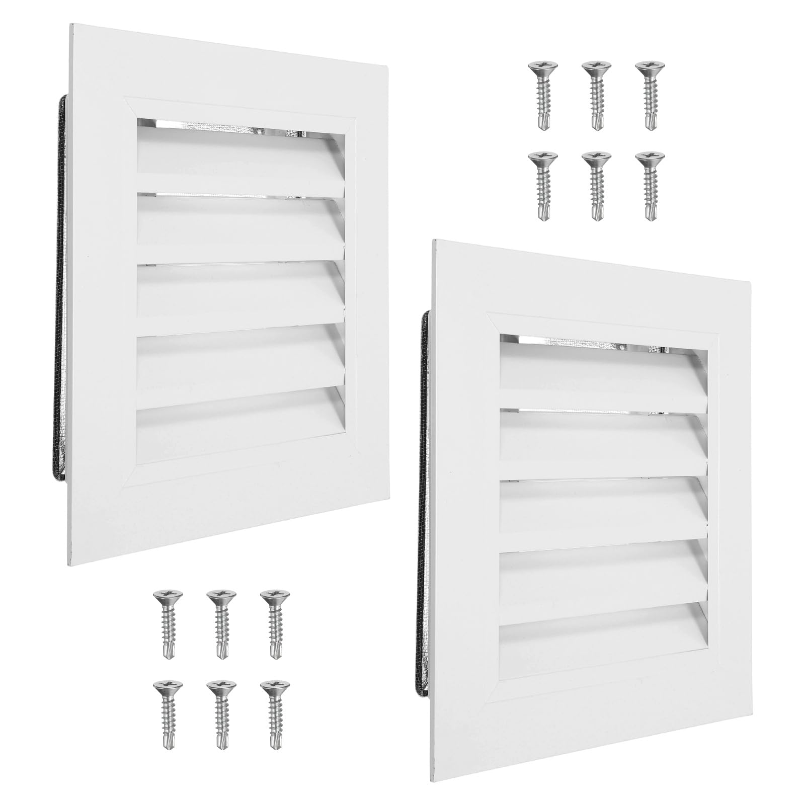 Grille d'aération pour grenier et garage PATIKIL lot de 2 pour assainir la maison