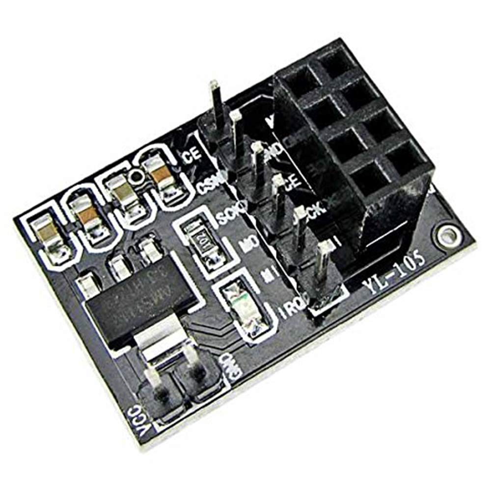 Robocraze Socket Adapter plate Board for 8Pin NRF24L01+ Wireless Transceiver module (B079S3DM2L) Amazon Price History, Amazon Price Tracker
