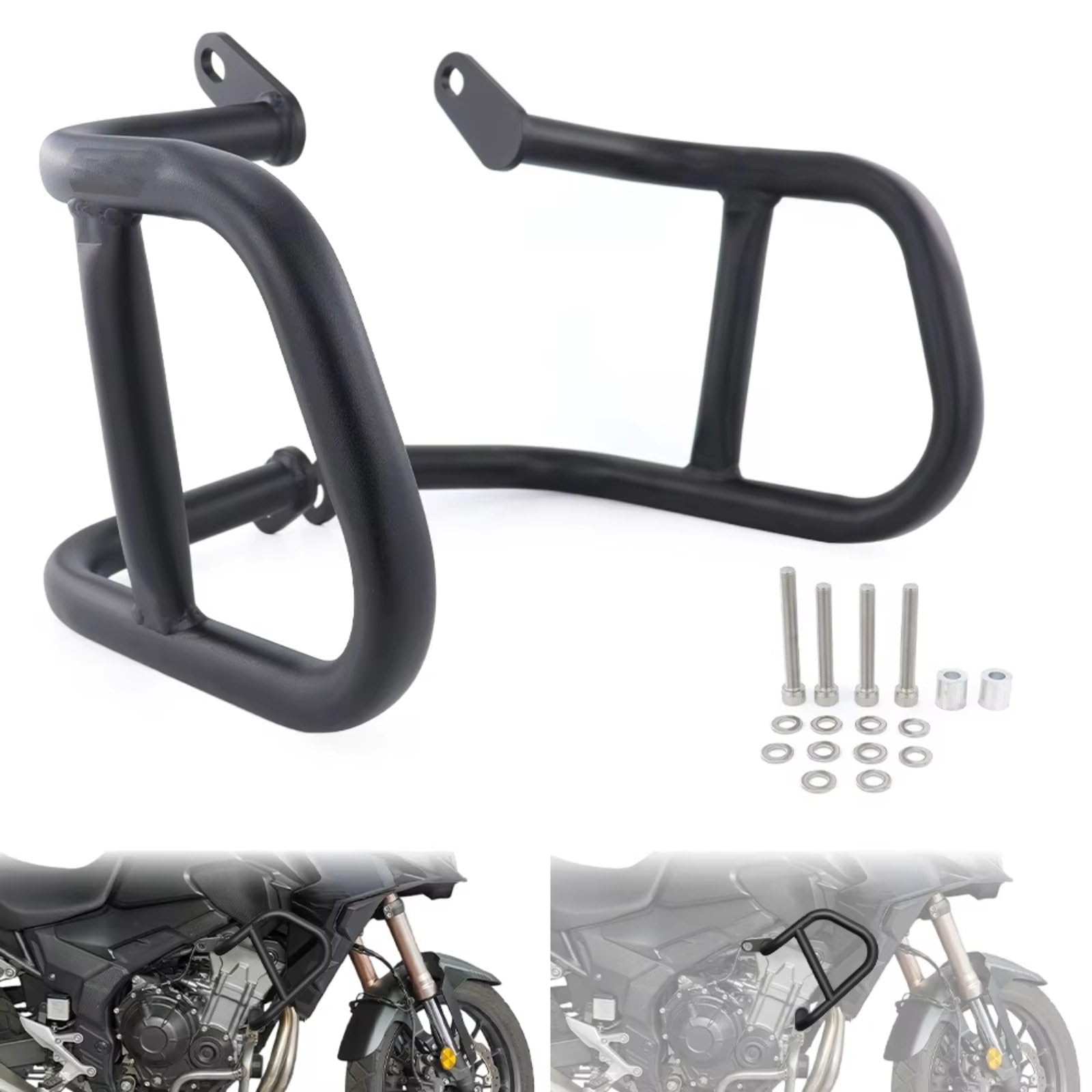 Paraurti Compatibile Con Nx500 2024-2025 Gabbie Per Motociclette Crash Bar Protezione Motore Paraurti Protezione Per Telaio Ferroviario