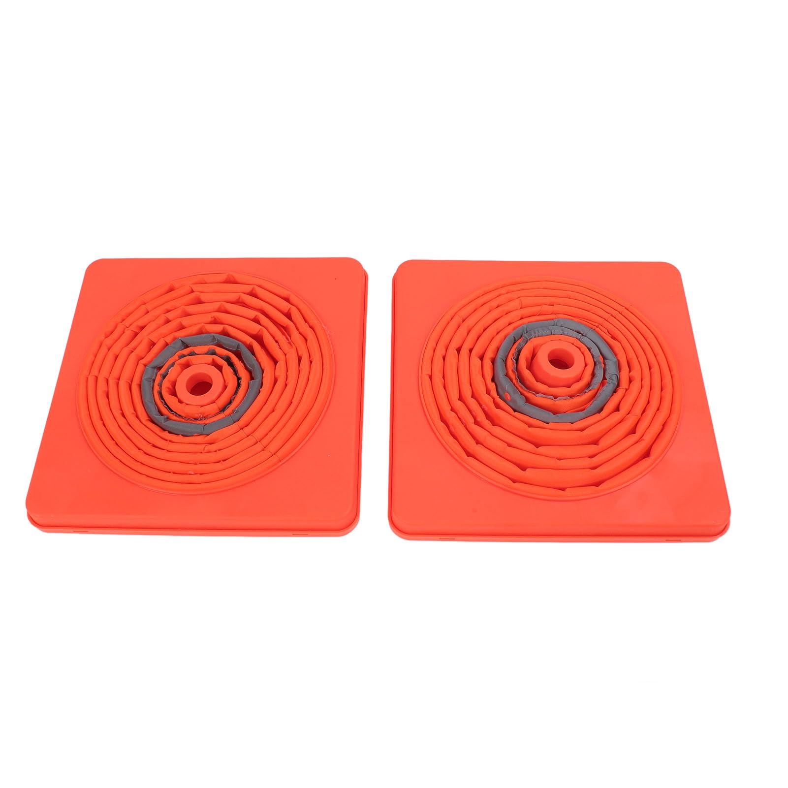 Generic Conos de Tráfico Plegables Reflectantes de 70 Cm de, Cono de Seguridad Naranja Duradero para Construcción de Carreteras y Emergencias