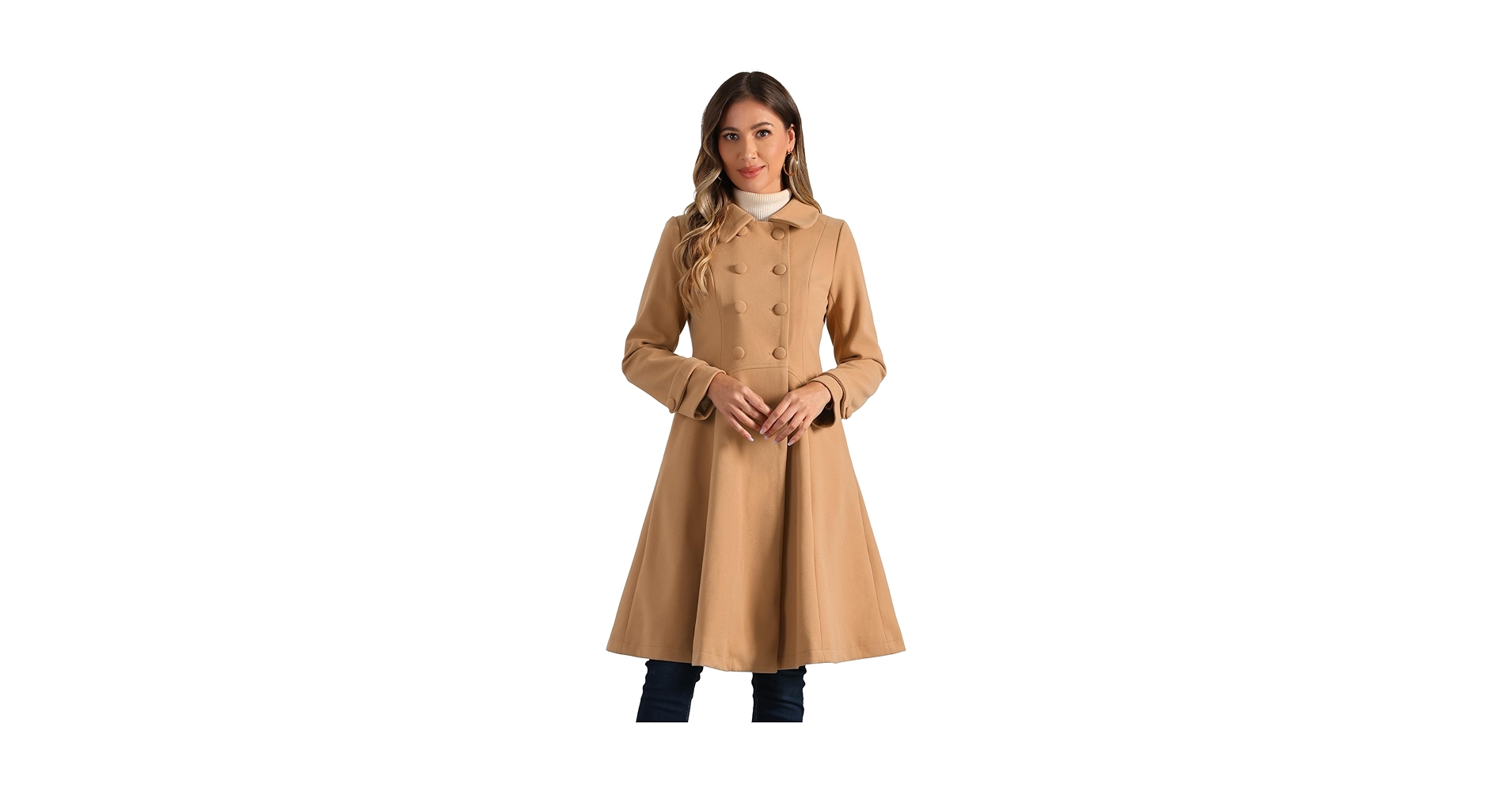 Amazon.com: Allegra K Women's Winter Coat Overcoat Lapel