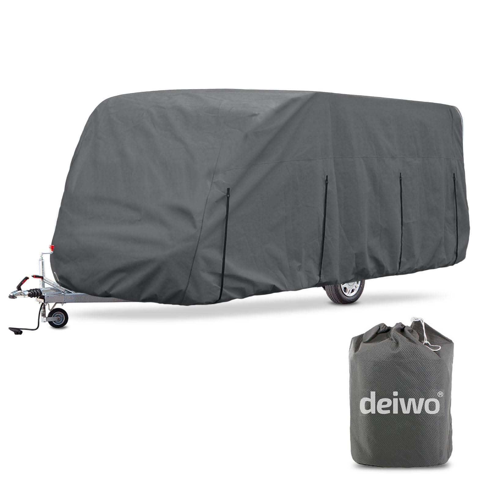 Wohnwagen Schutzhülle | 427-518-250 cm (M) | 4 Schicht | 160 g/qm