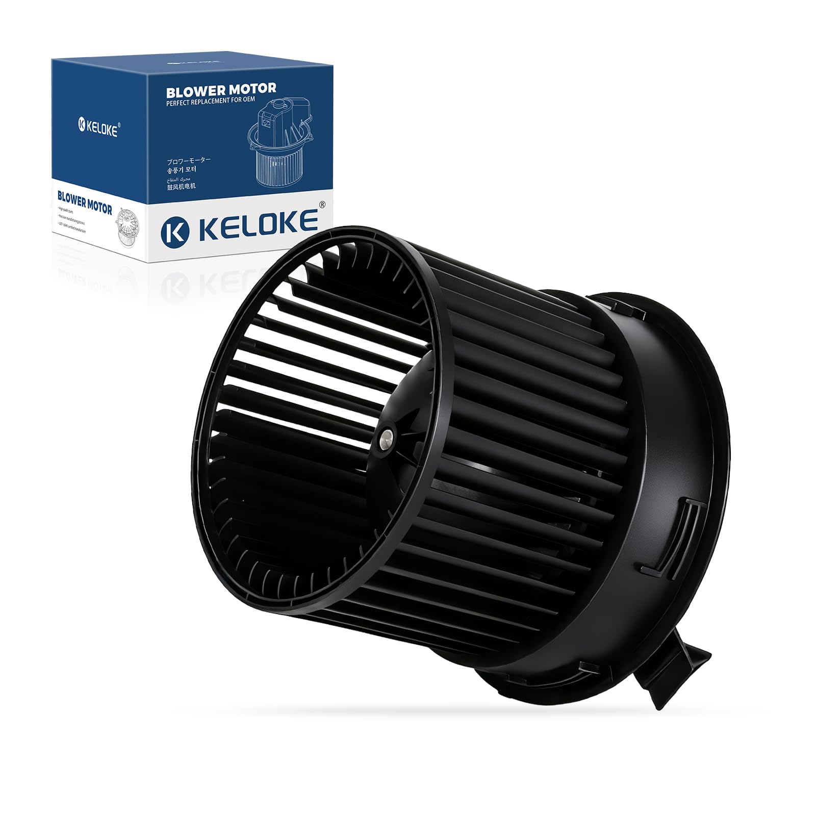 KELOKE Front HVAC Heater Blower Motor Fan Compatible with Nissan