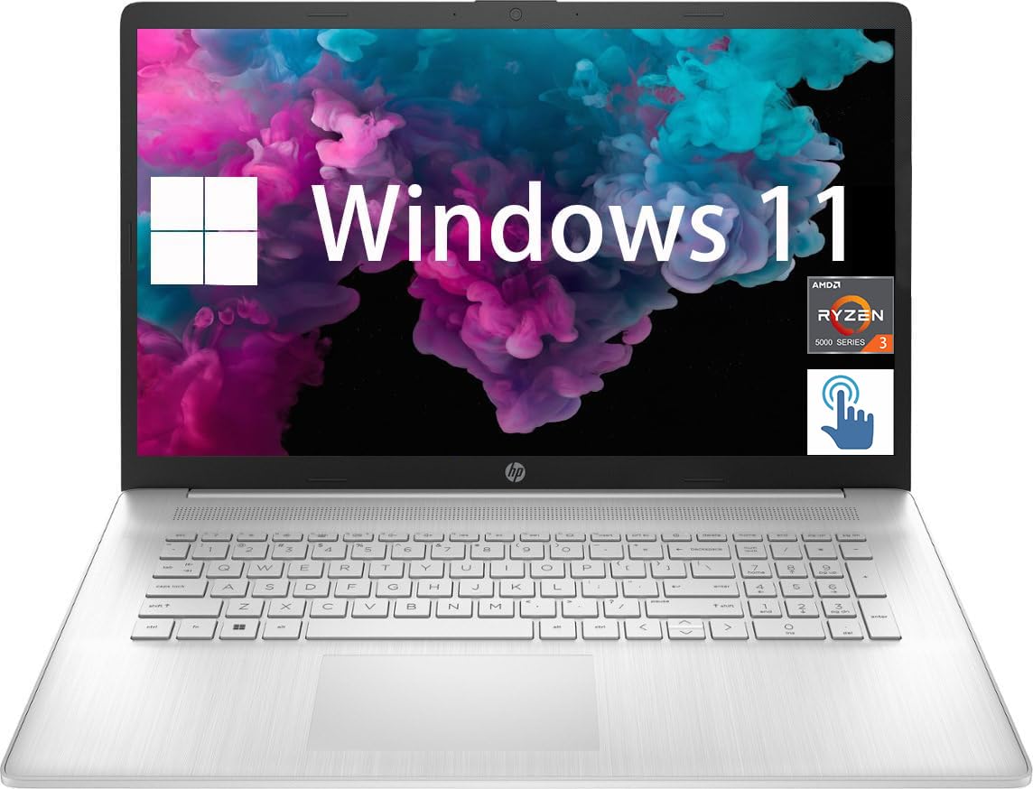 Compare HP 17.3 Inch Touchscreen HD Laptop for College Students, AMD